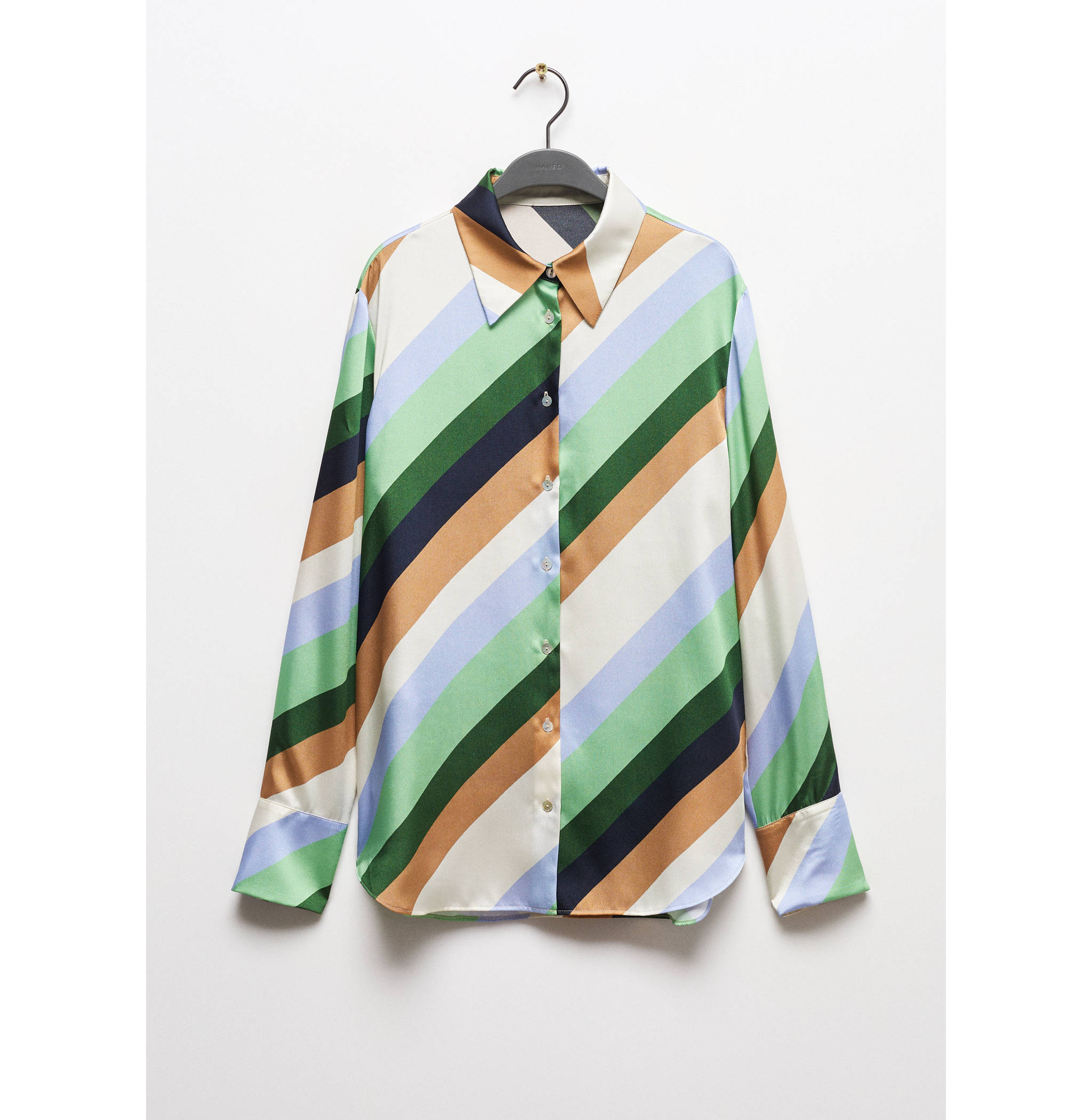 Camisa ratlles setinada - Article sense model
