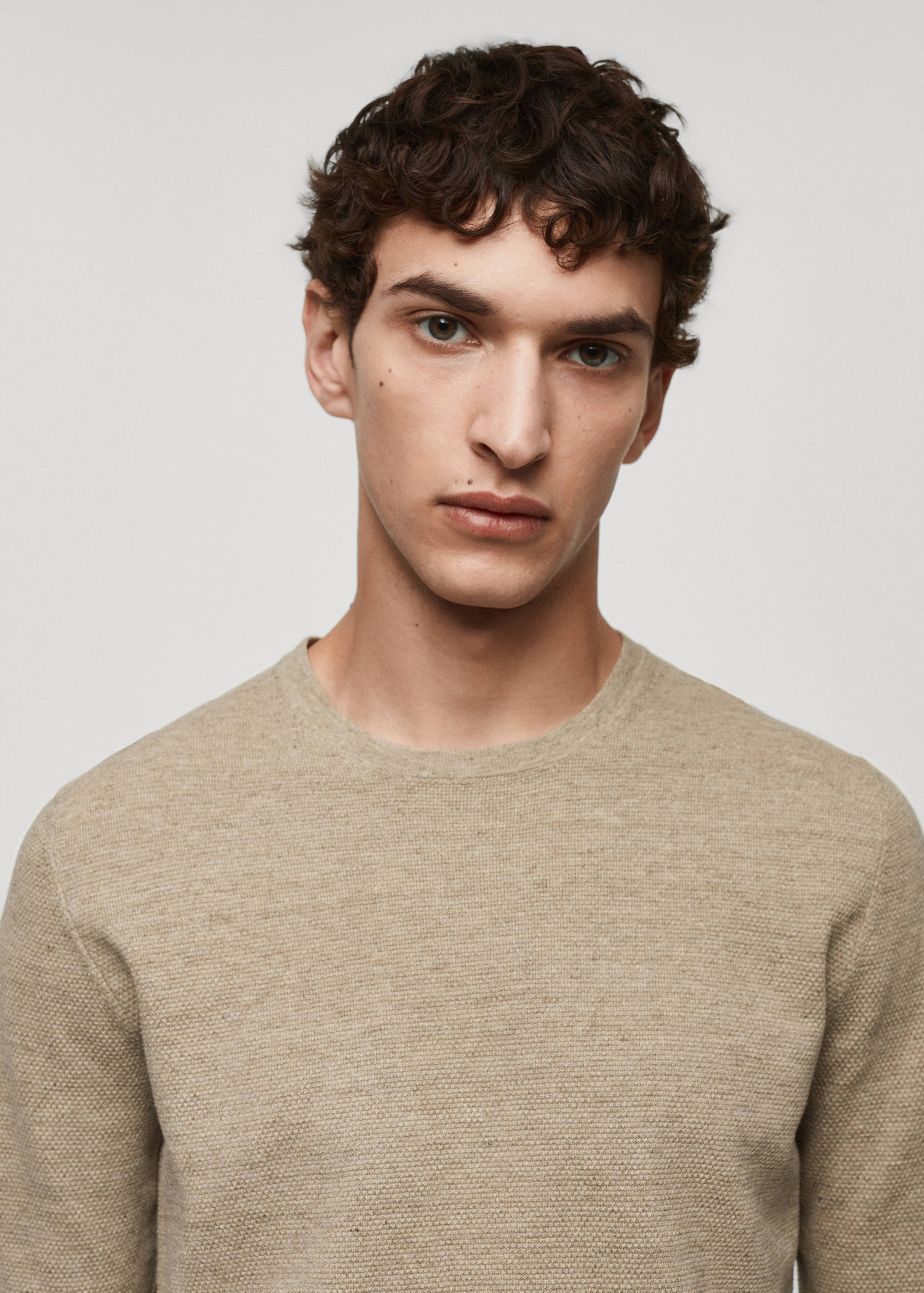 Pull-over jaspé coton - Détail de l'article 1