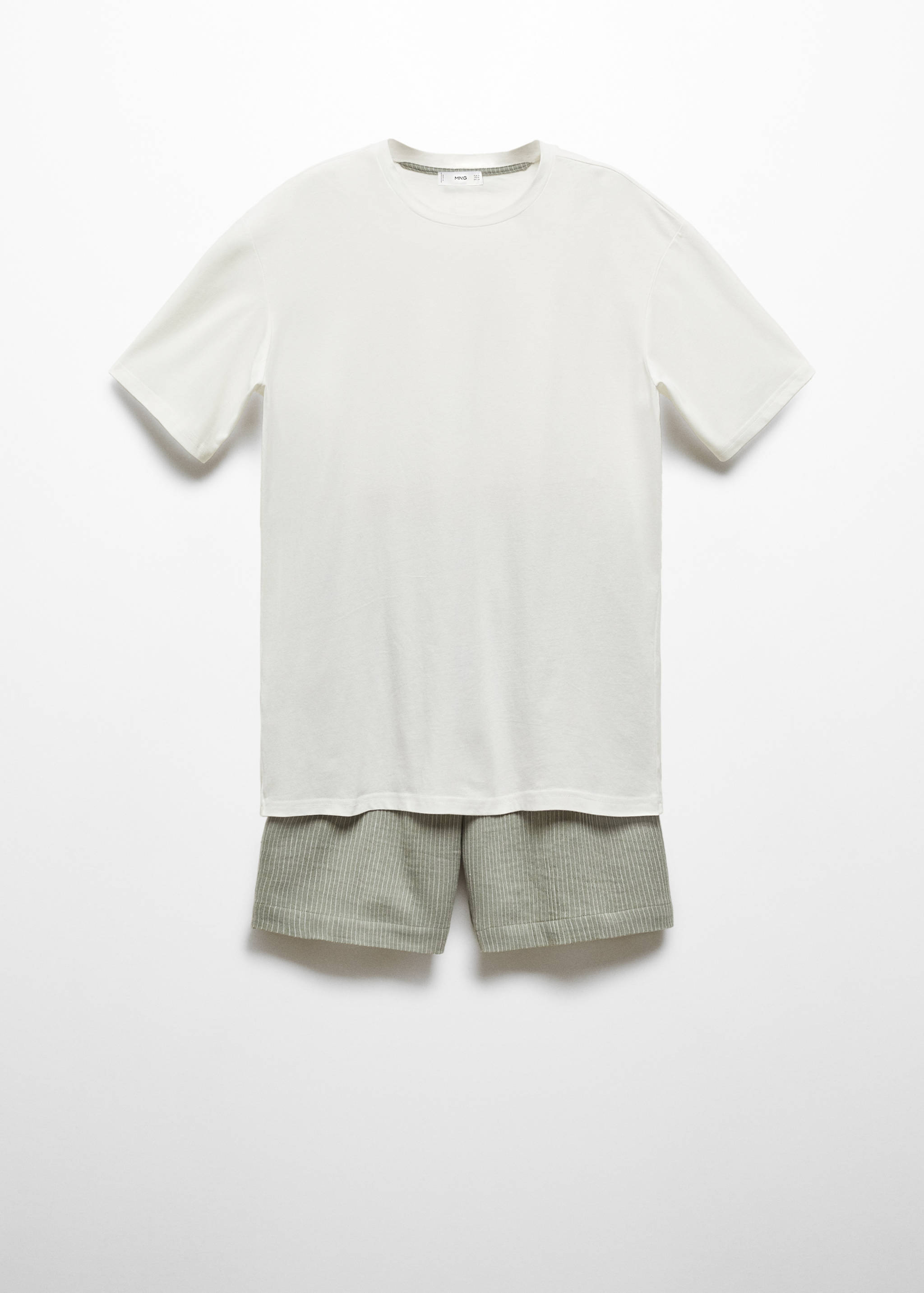 Lot pyjama coton rayures - Article sans modèle