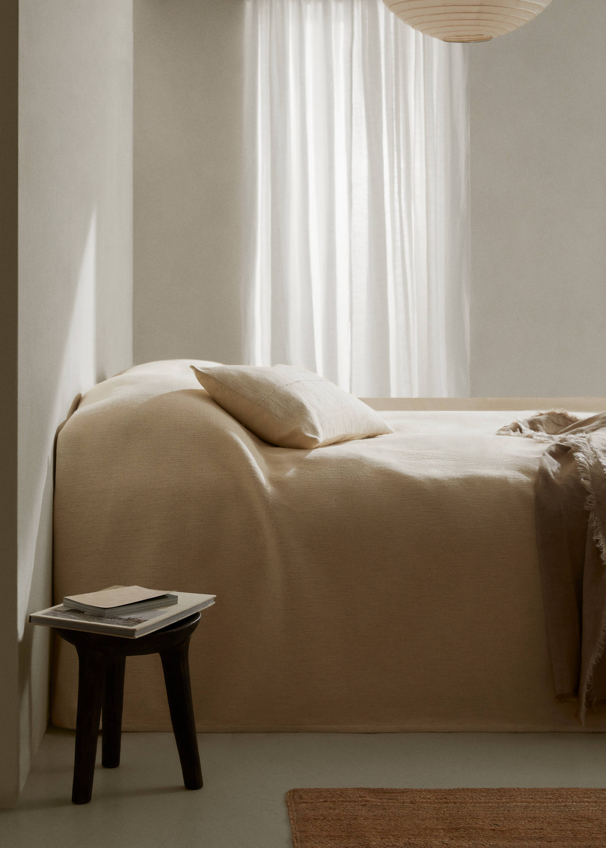 Cuvertură rustică de bumbac - Plan general