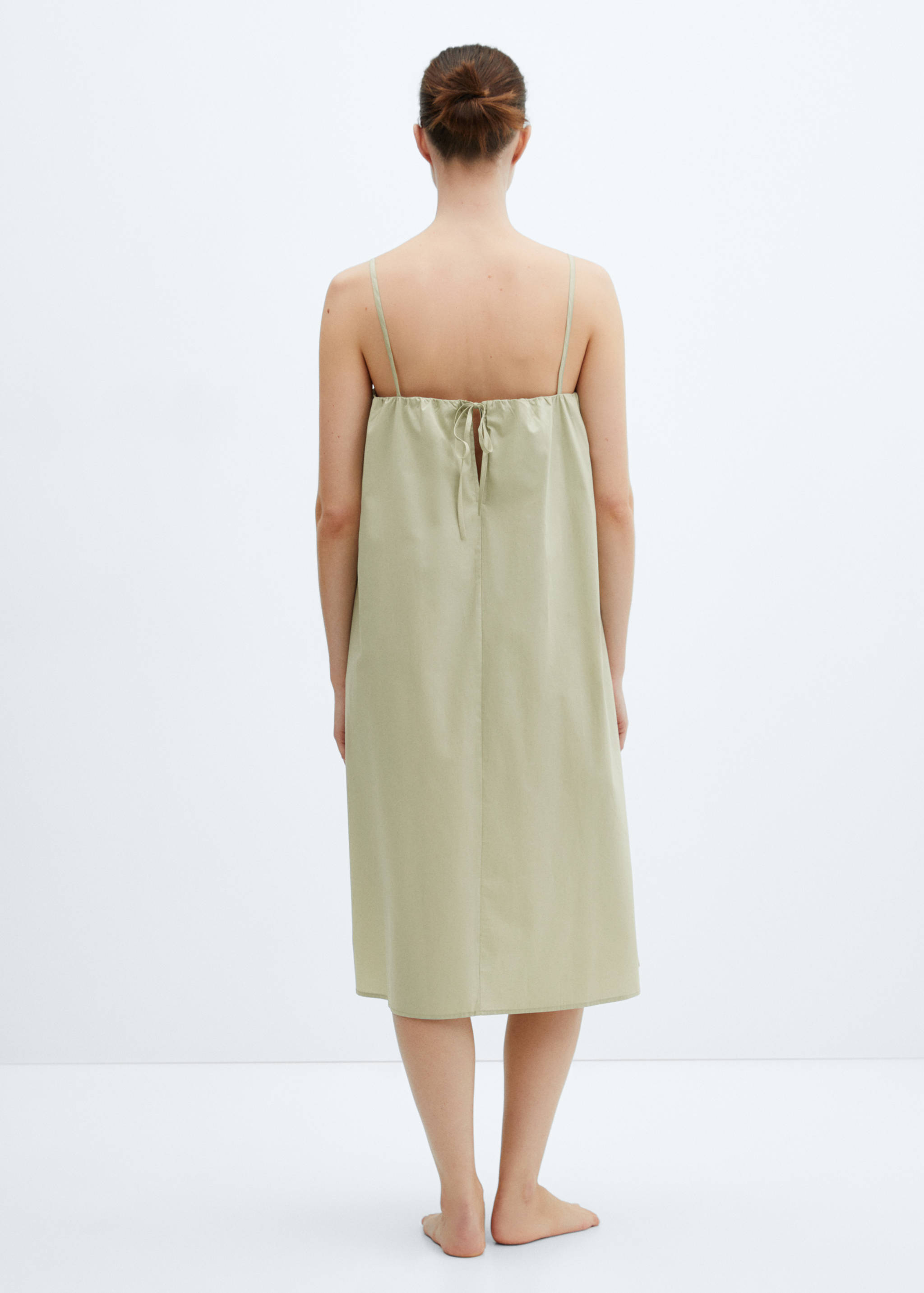 Nachthemd aus 100 % Baumwolle - Rückseite des Artikels