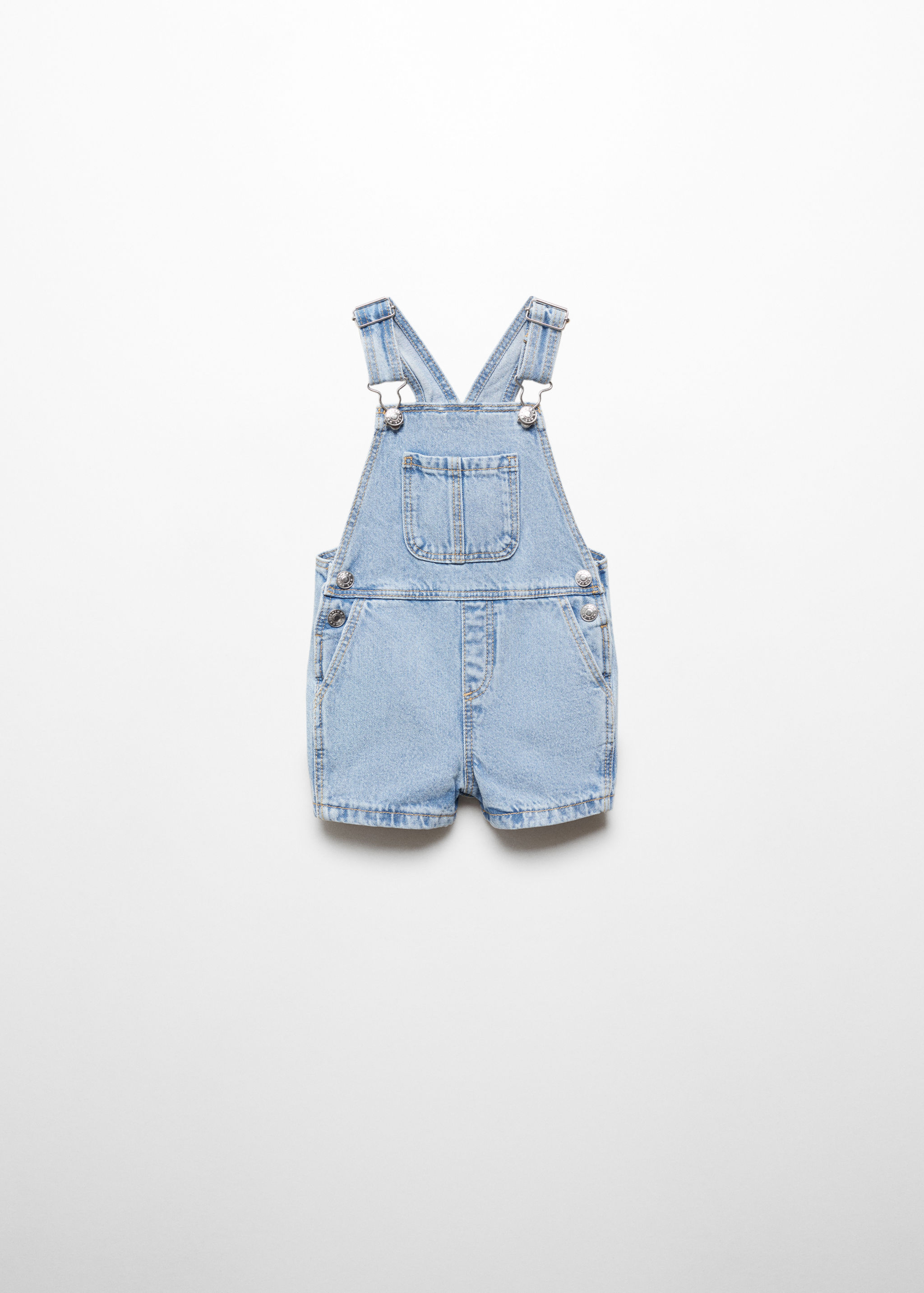 Kurzer Jeans-Latzhose - Artikel ohne Model