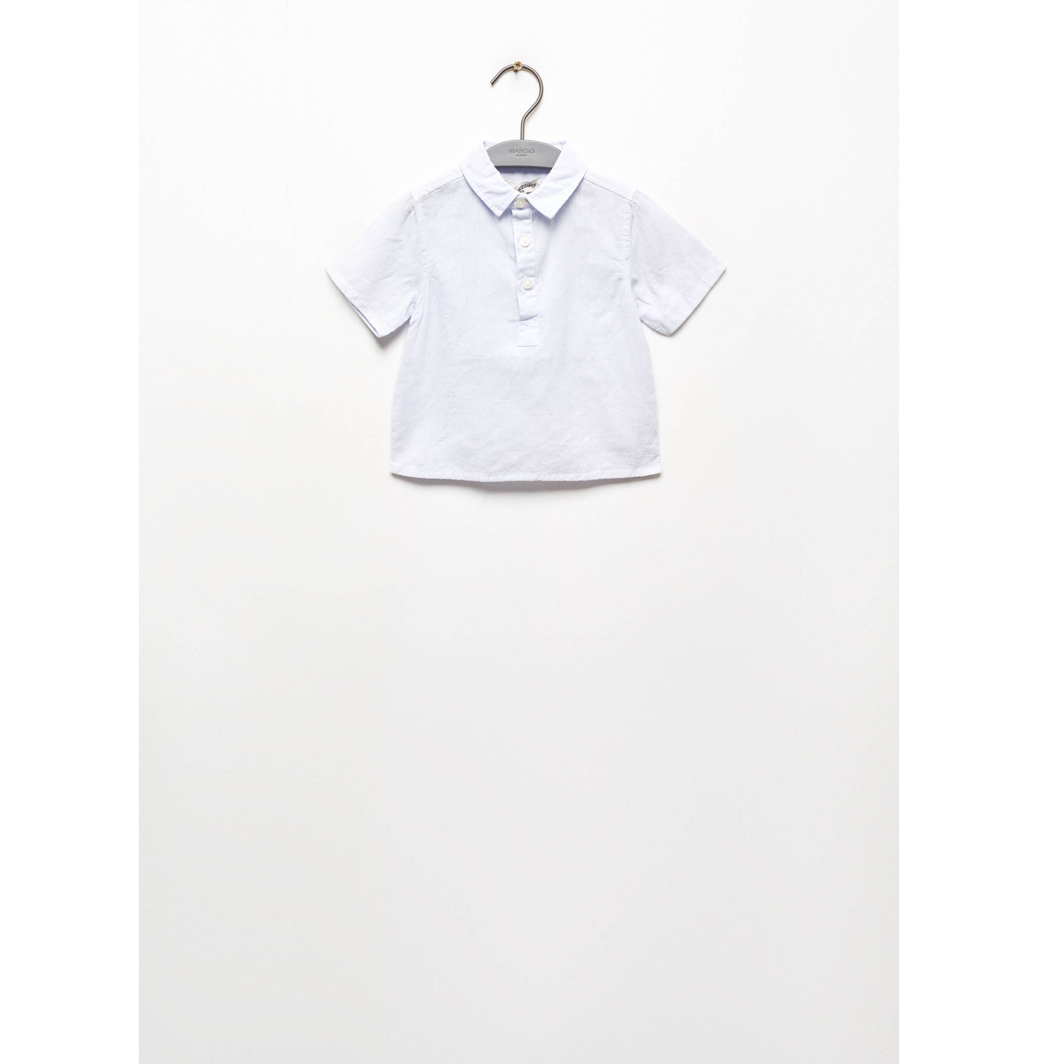 Chemise polo lin - Article sans modèle