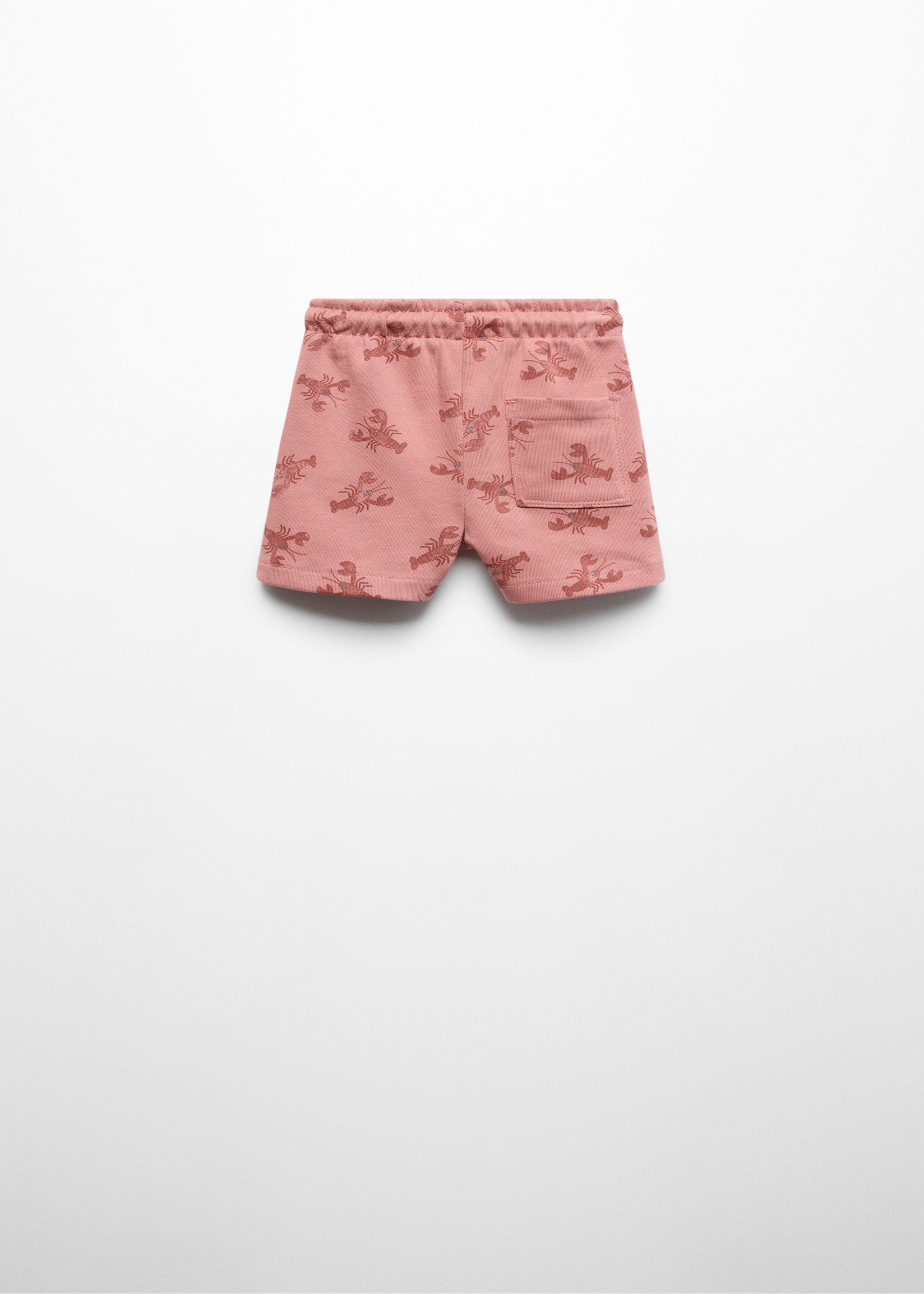 Bermudas estampado langostas - Reverso del artículo