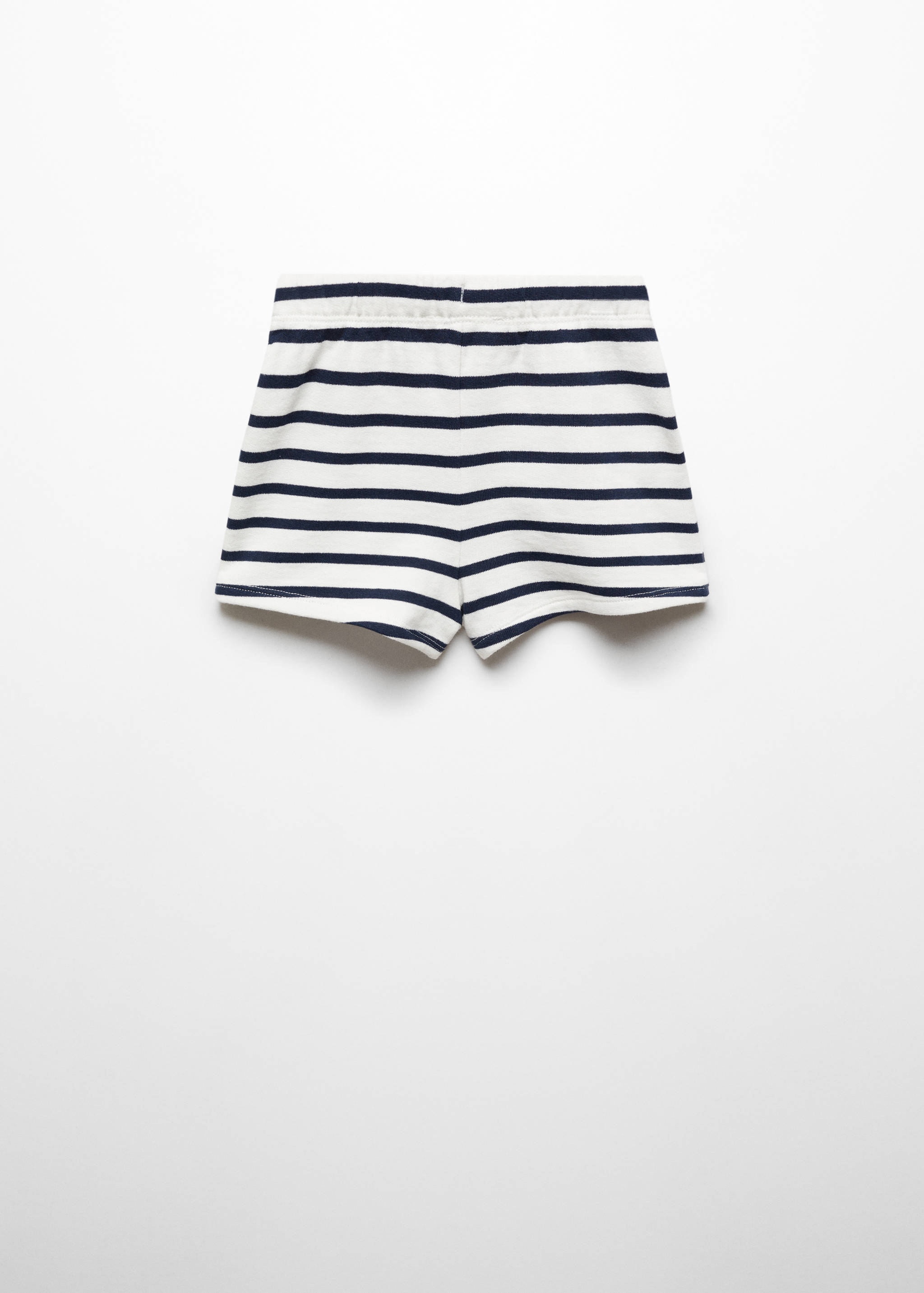 Stripes print shorts - Reverse of the article
