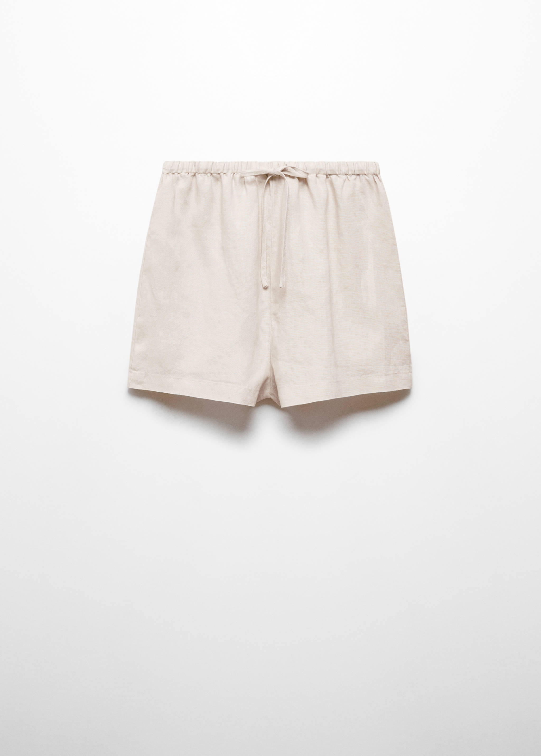 Linen pyjama shorts - Article without model