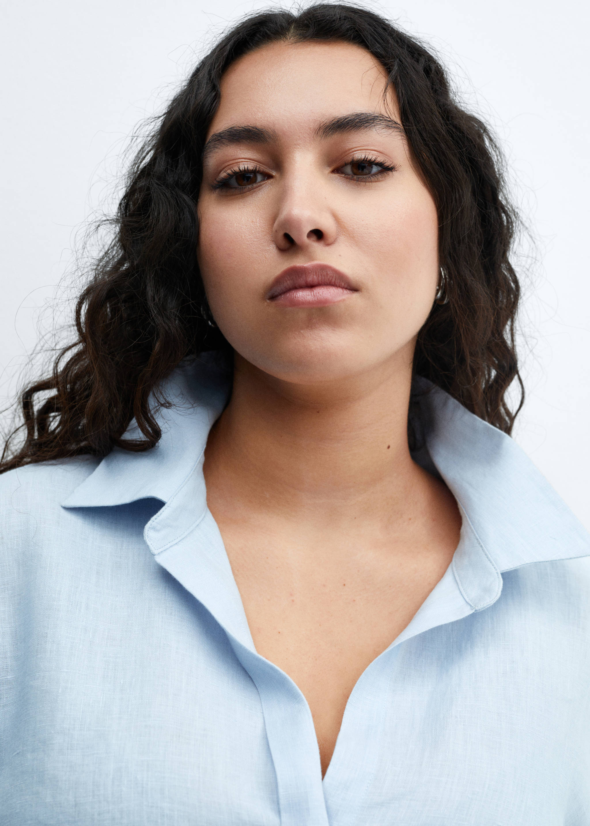 Linen 100% shirt - Details of the article 4