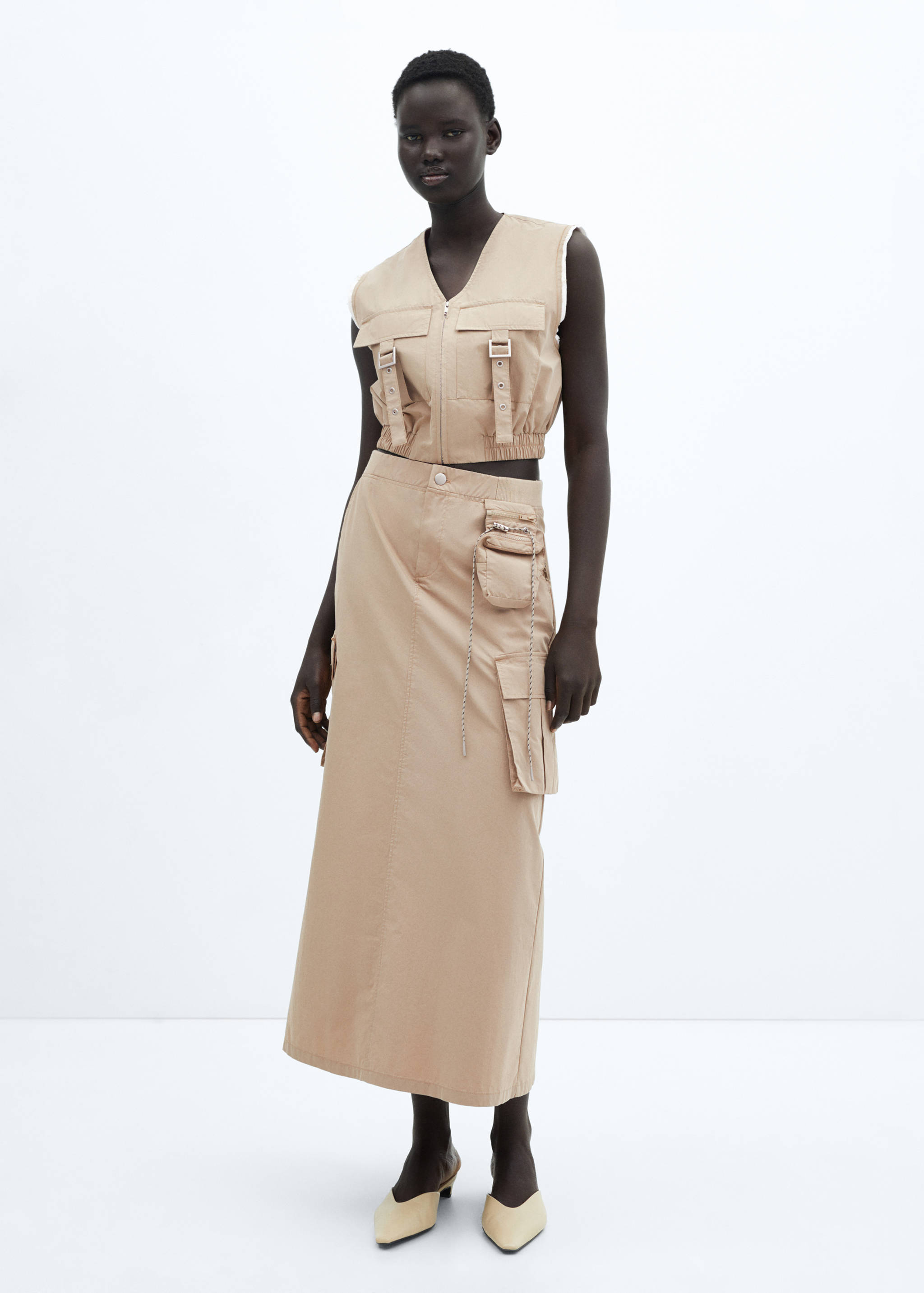 Gilet with cargo pockets - General plane