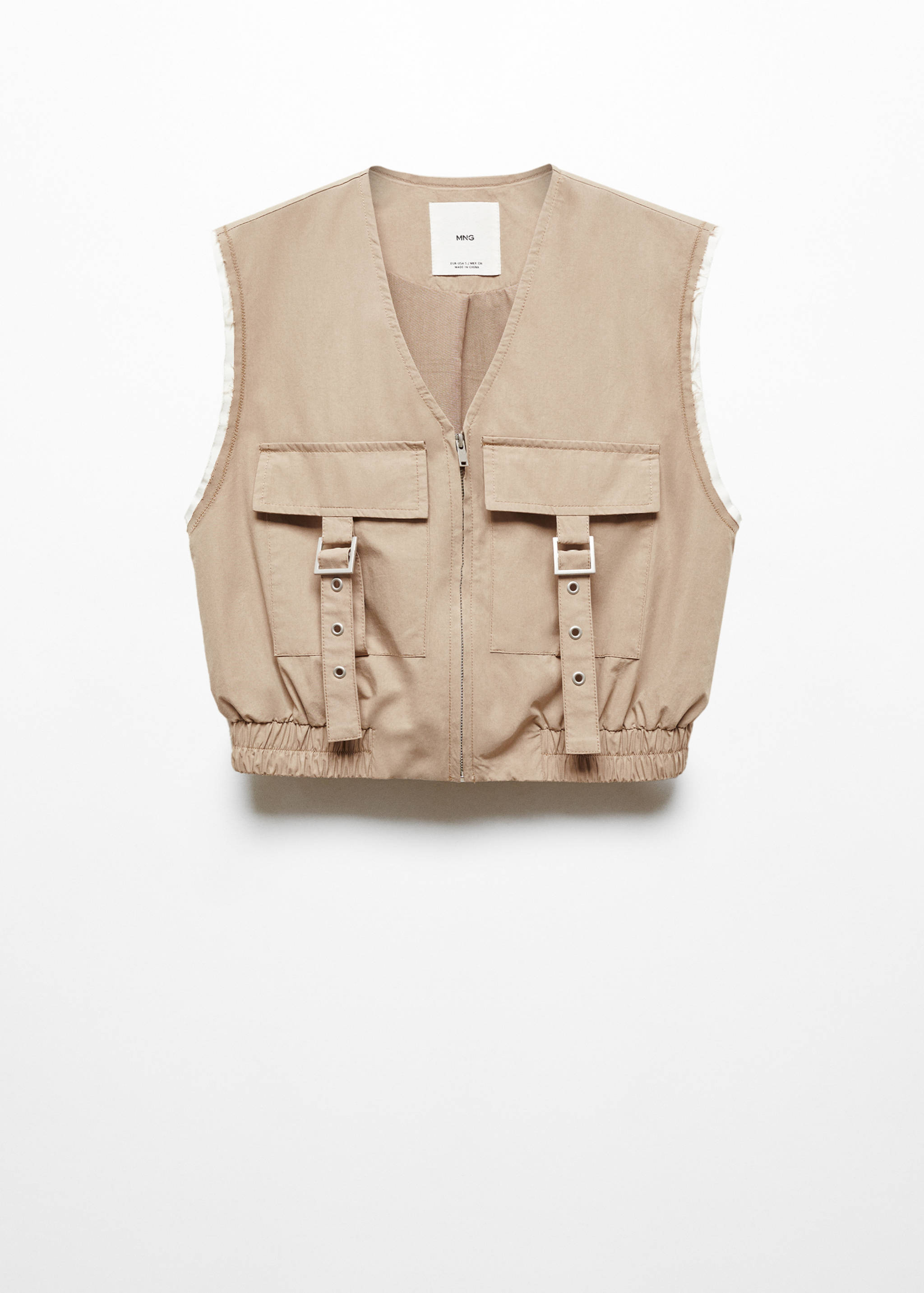 Gilet with cargo pockets - Article without model