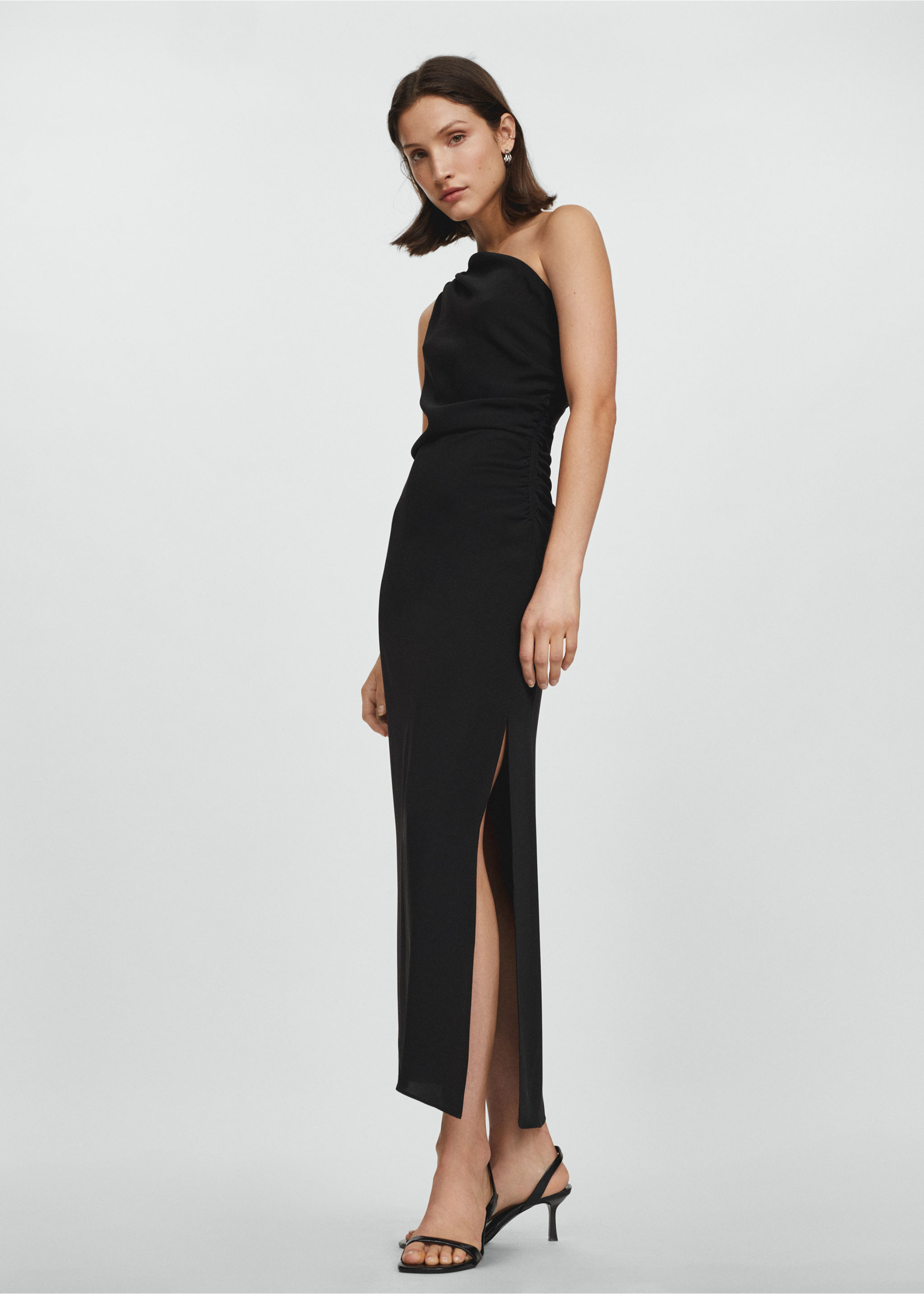 Robe asymétrique ouverture latérale - Détail de l'article 2