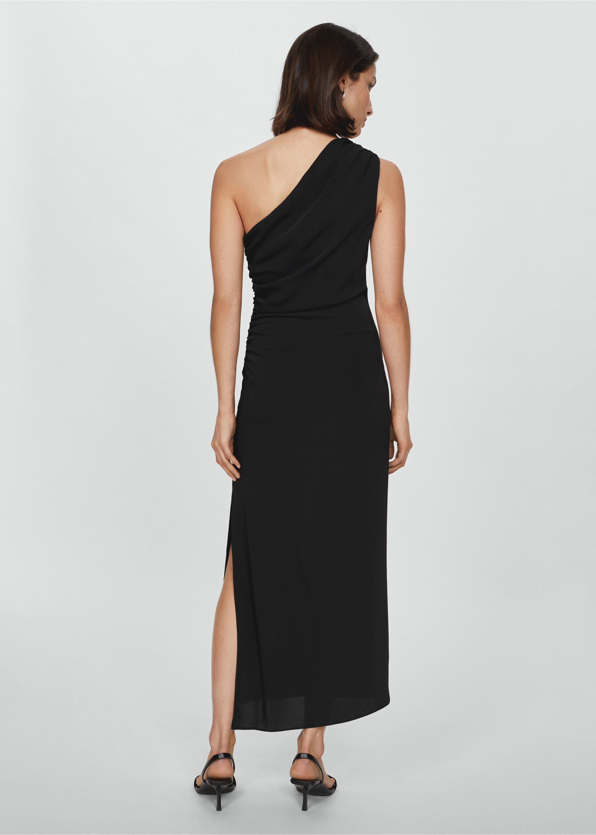 Robe asymétrique ouverture latérale - Verso de l’article