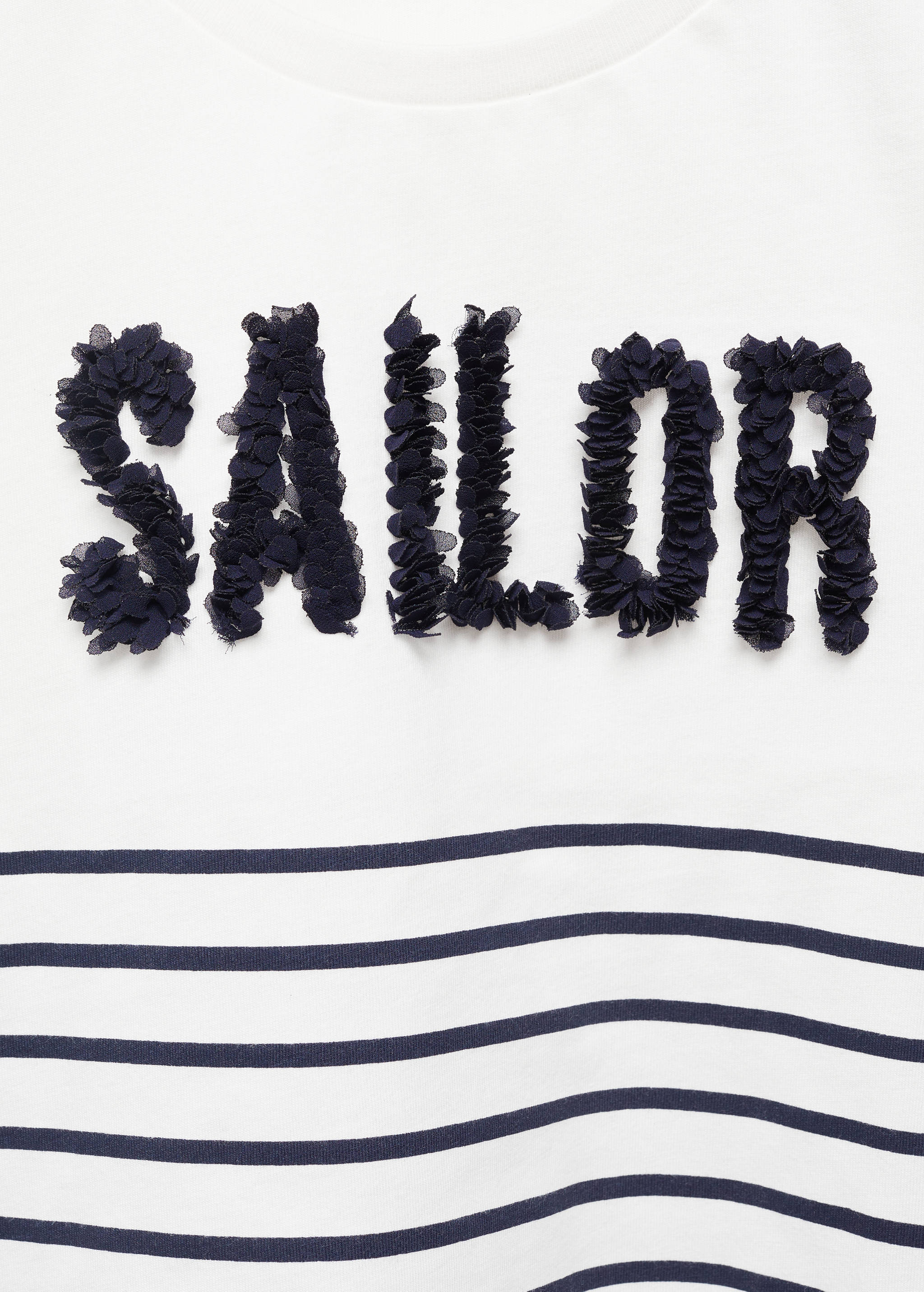 Shirt mit Aufschrift und Textur - Detail des Artikels 8