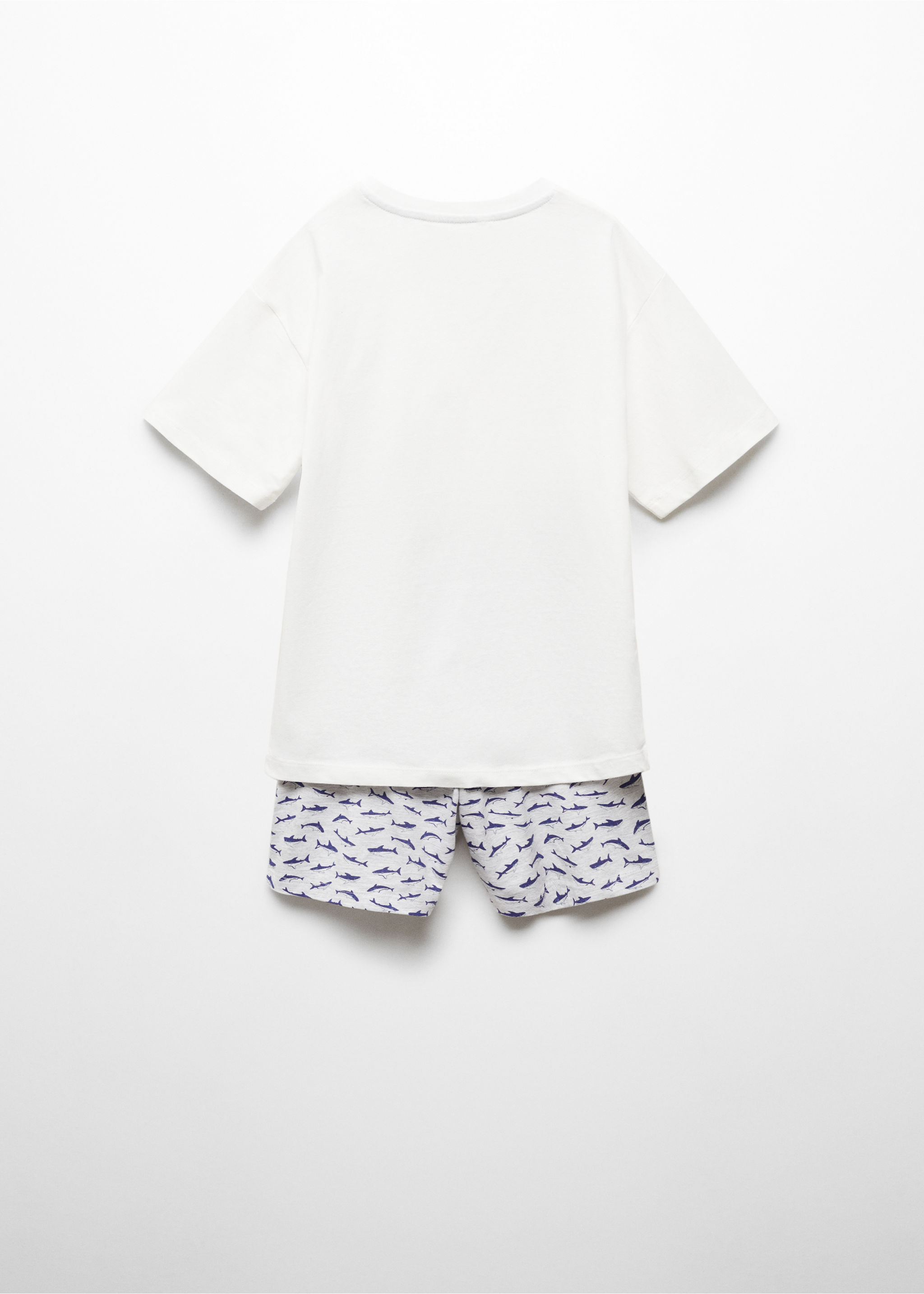 Pijama corto estampado - Reverso del artículo