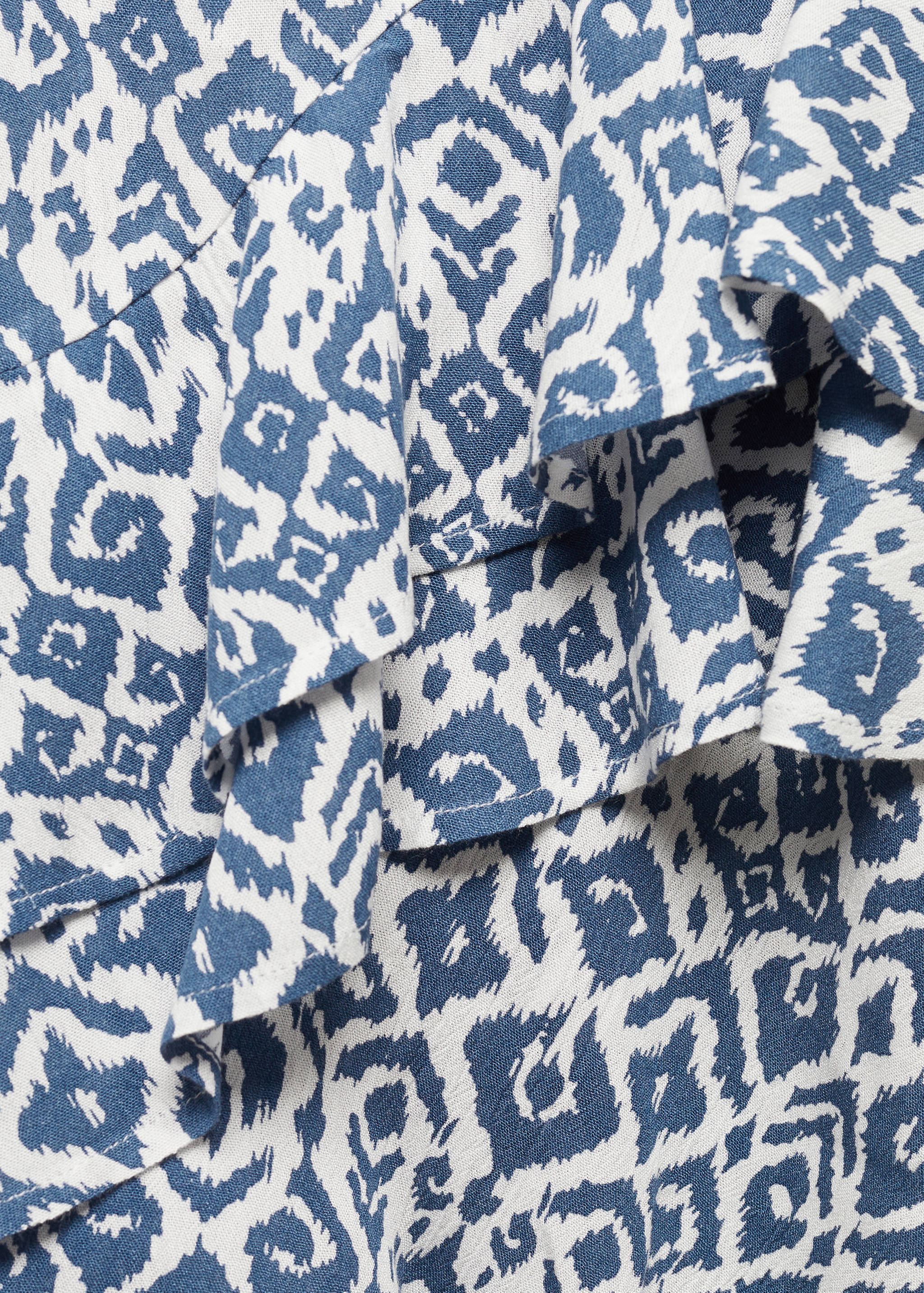 Printed ruffle skirt - Details of the article 8