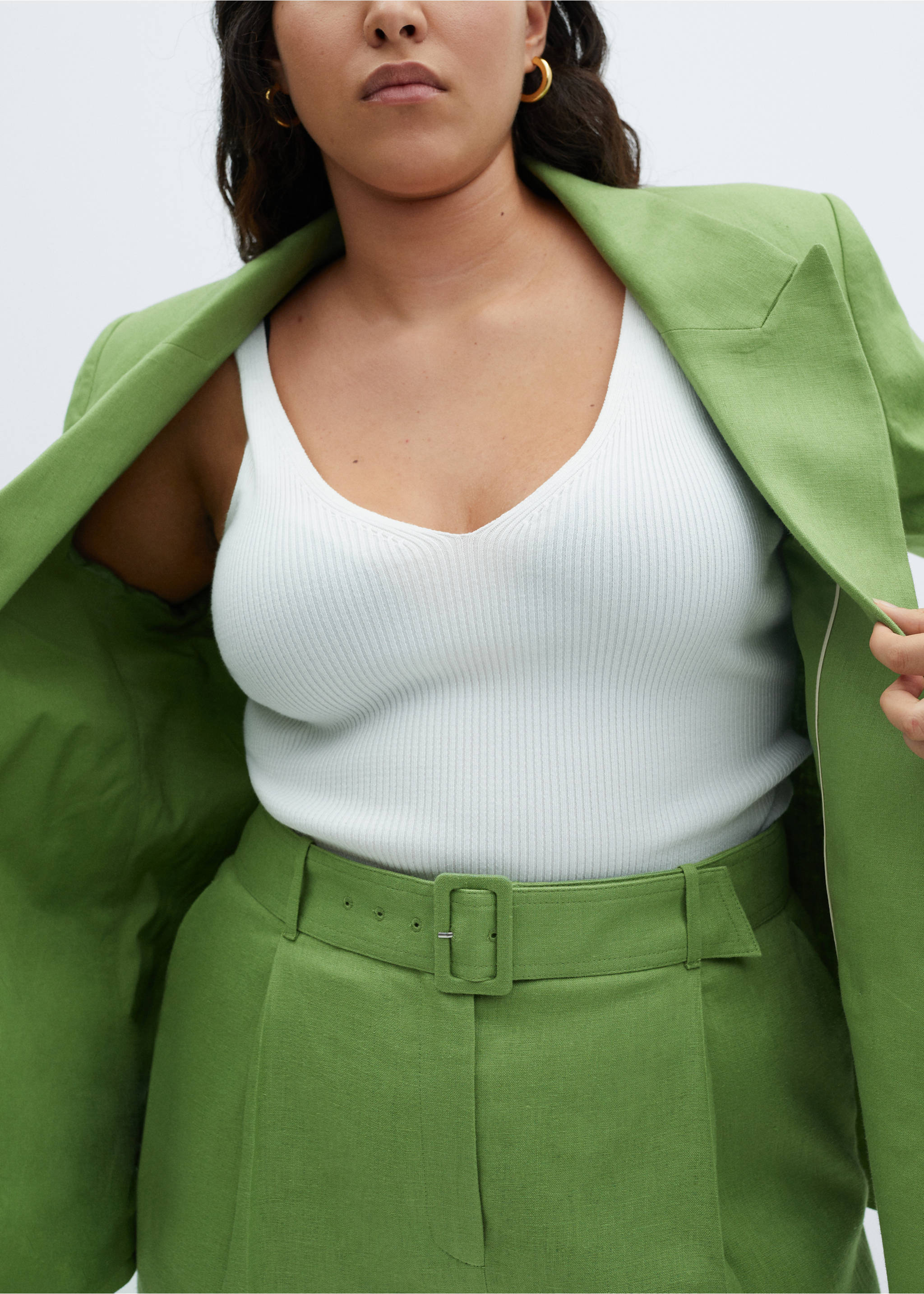 Bermuda len övvel - A termék adatai 4, Zöld. Ref: 67097112-00.