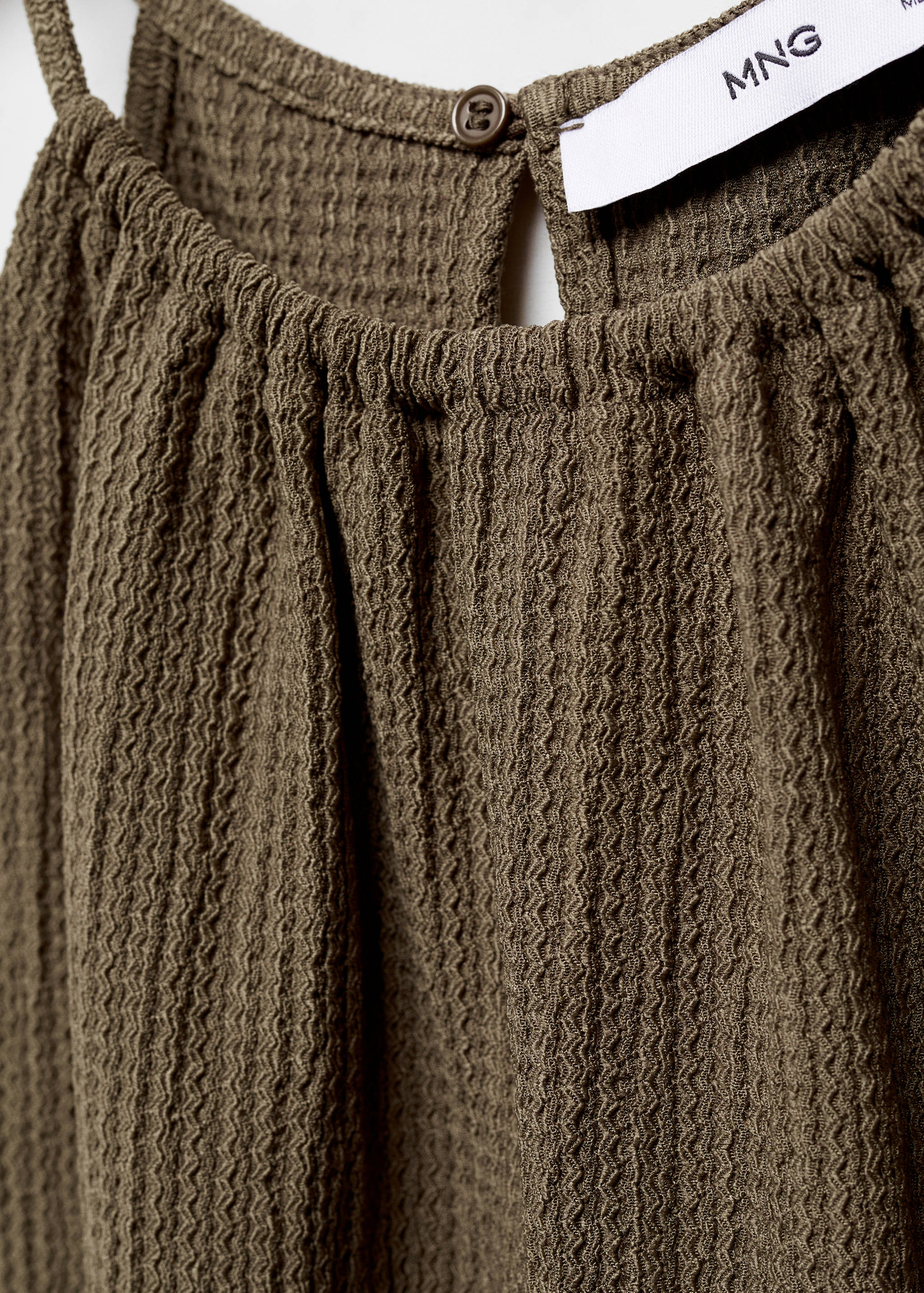 Ruched-texture top - Details of the article 8