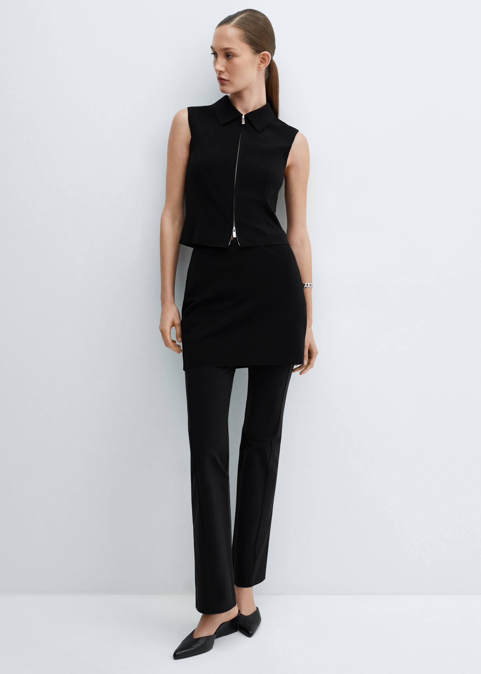 Top crop cremallera - Detalle del artículo 2