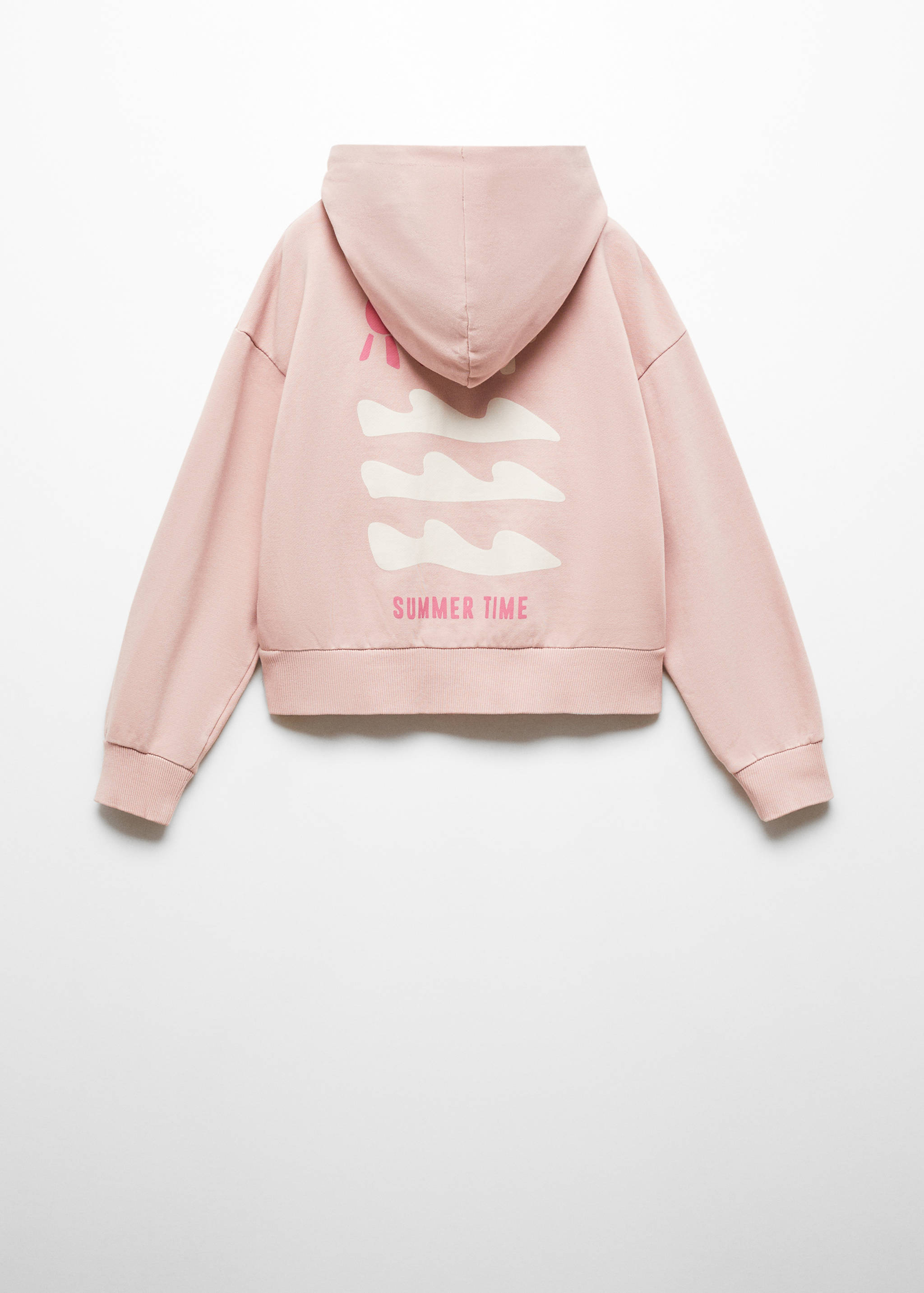 Printed hoodie - Reverse of the article