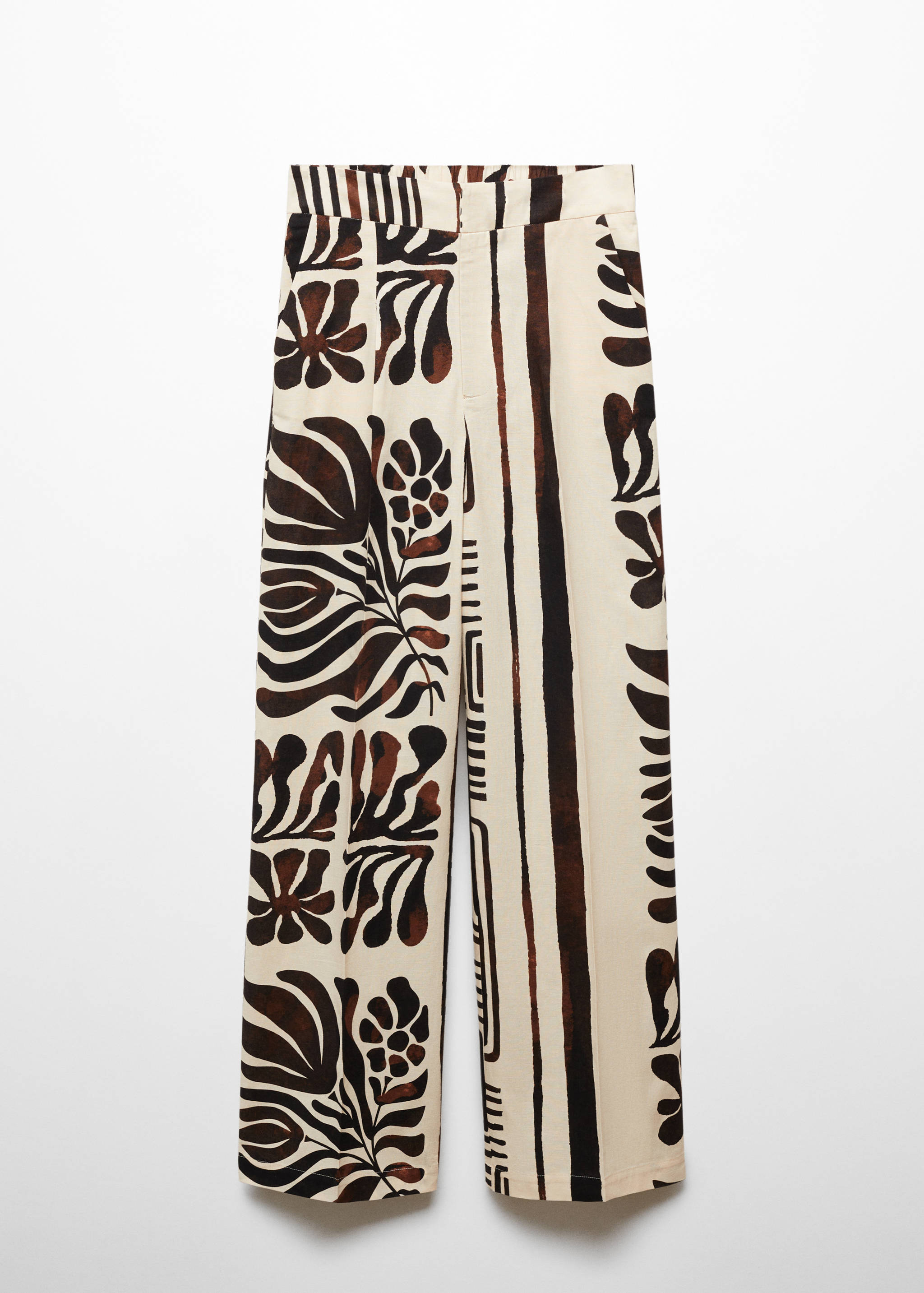Bedruckte Baumwollhose - Artikel ohne Model