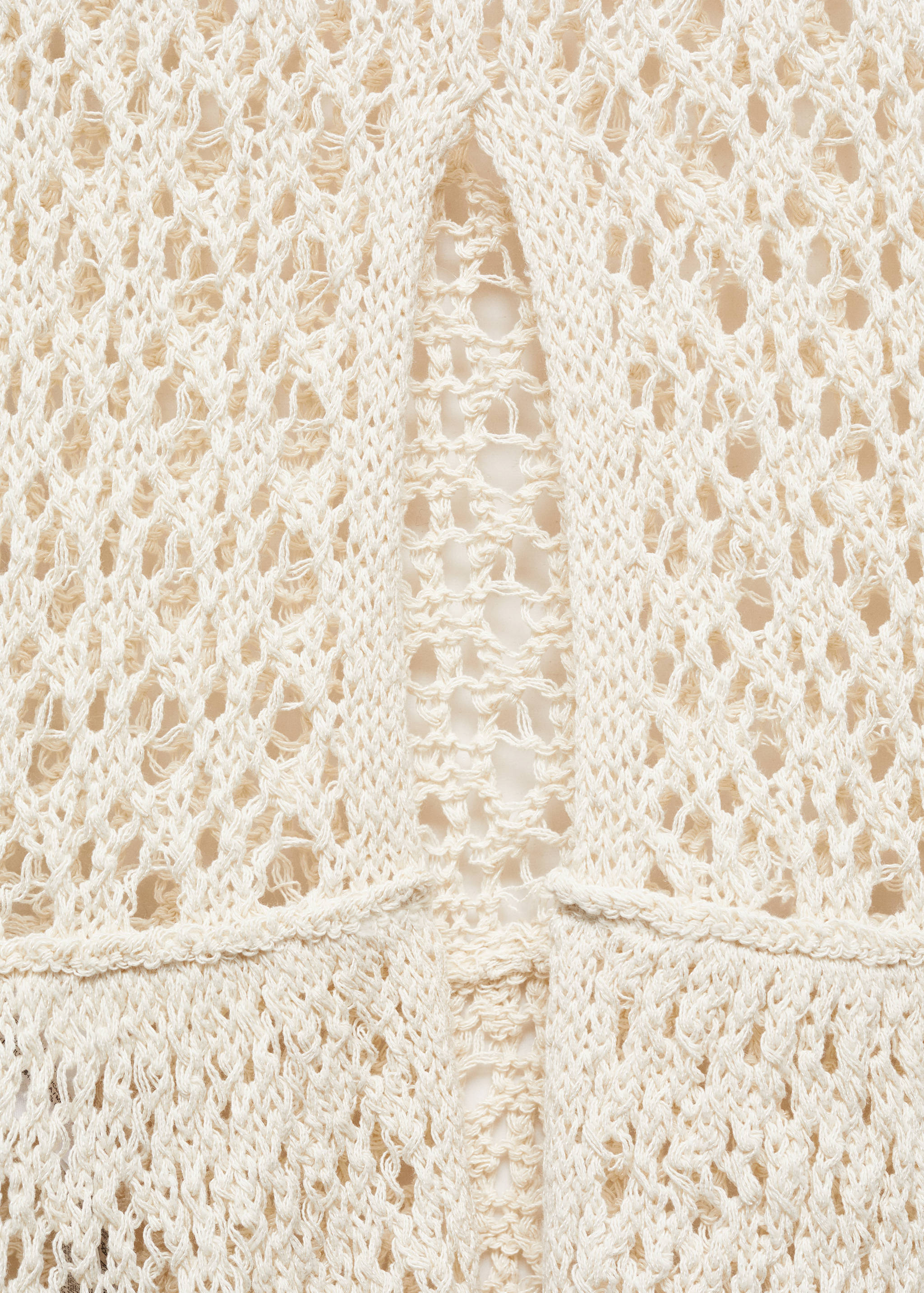 Crochet skirt with opening - Details of the article 8