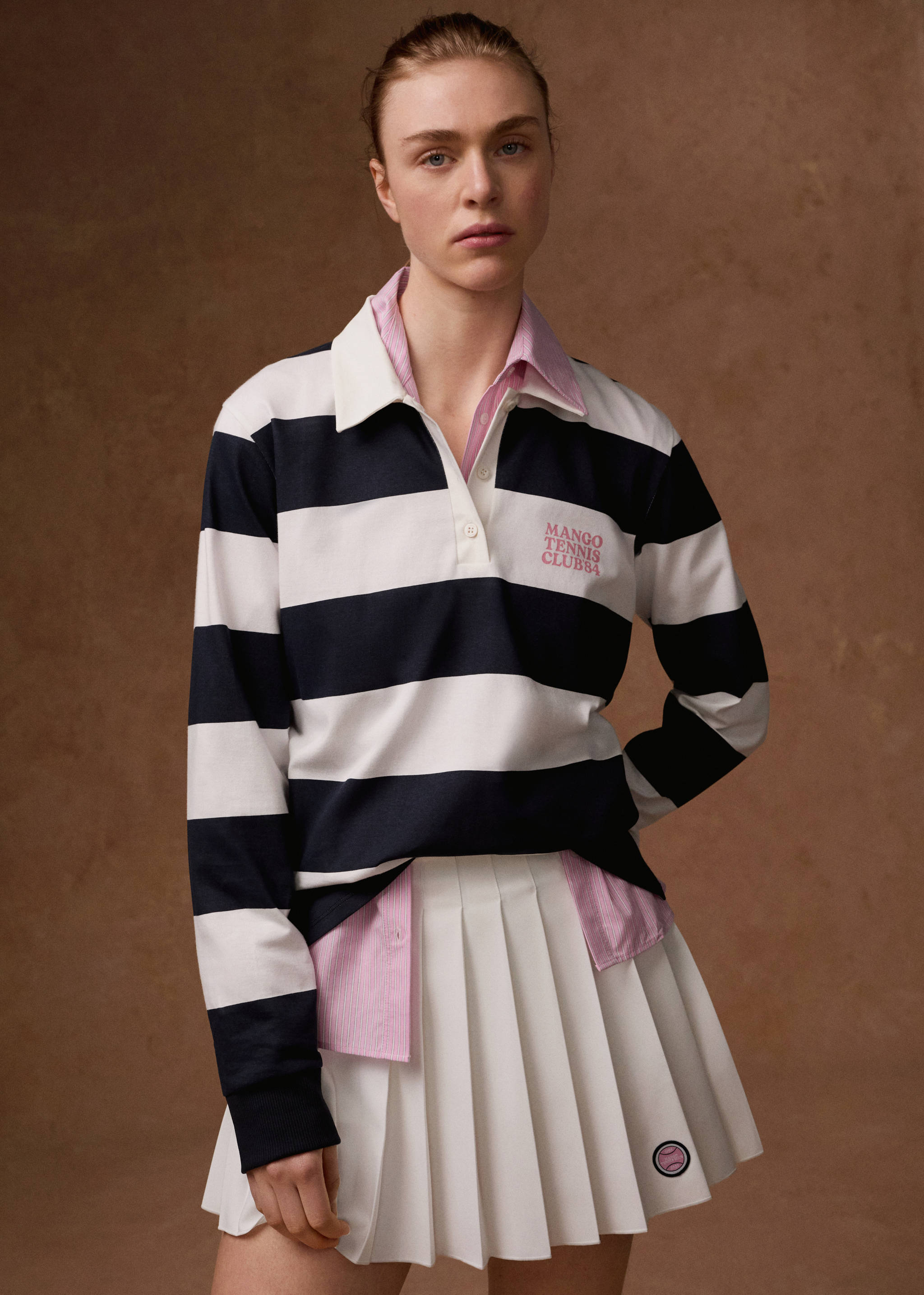 100% cotton striped polo shirt - Details of the article 5
