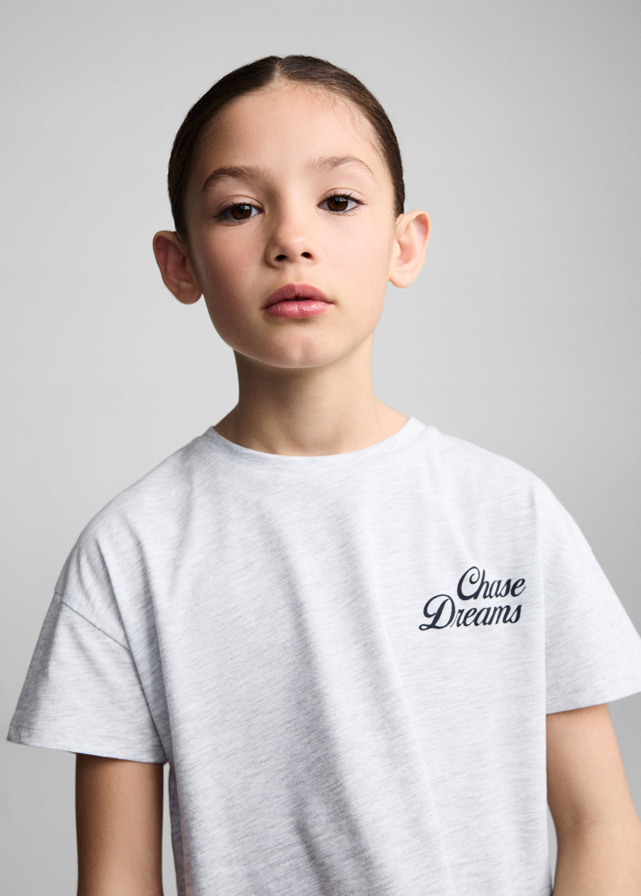 Message crop T-shirt - Details of the article 1