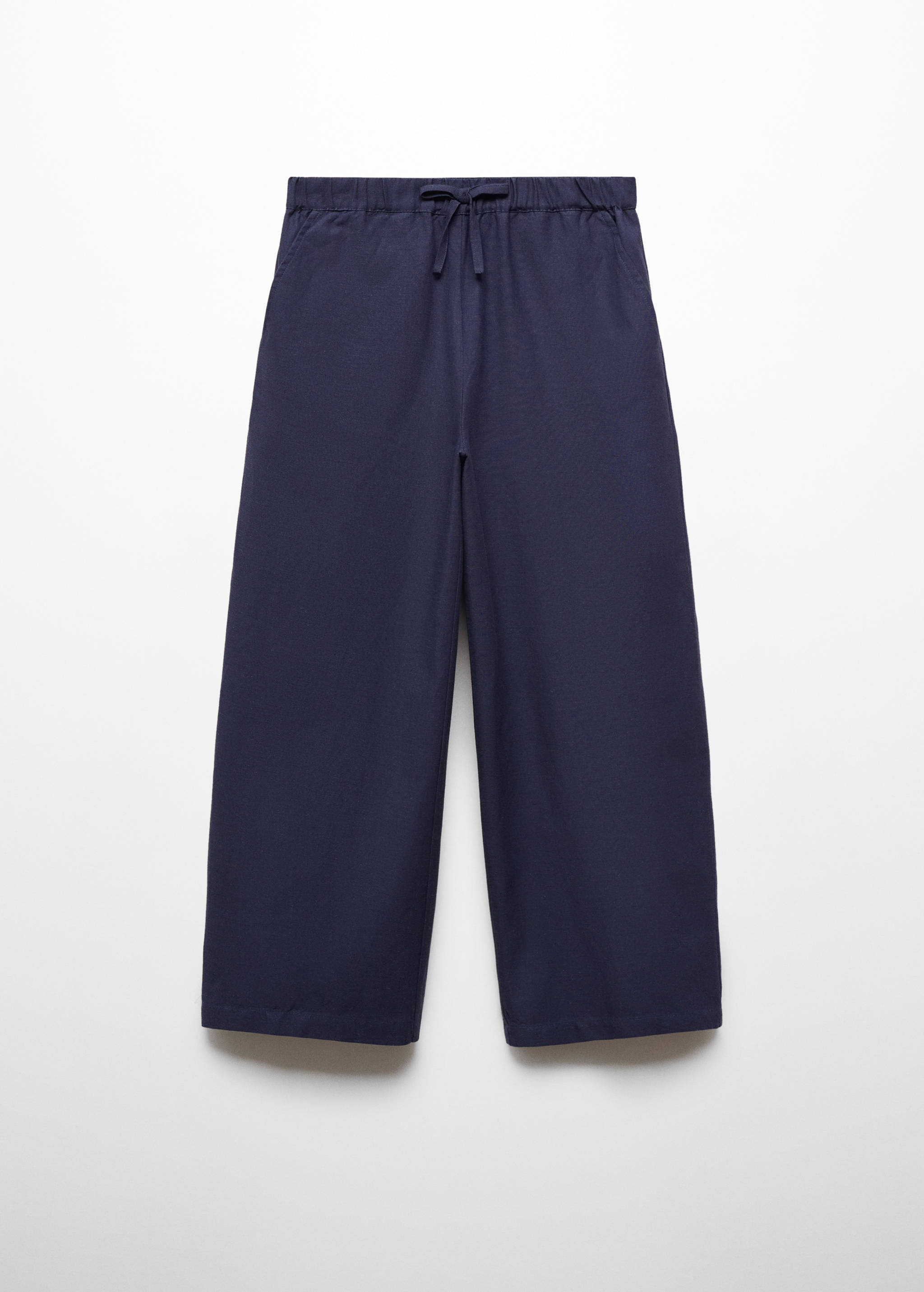 Wide leg linen trousers - Article without model