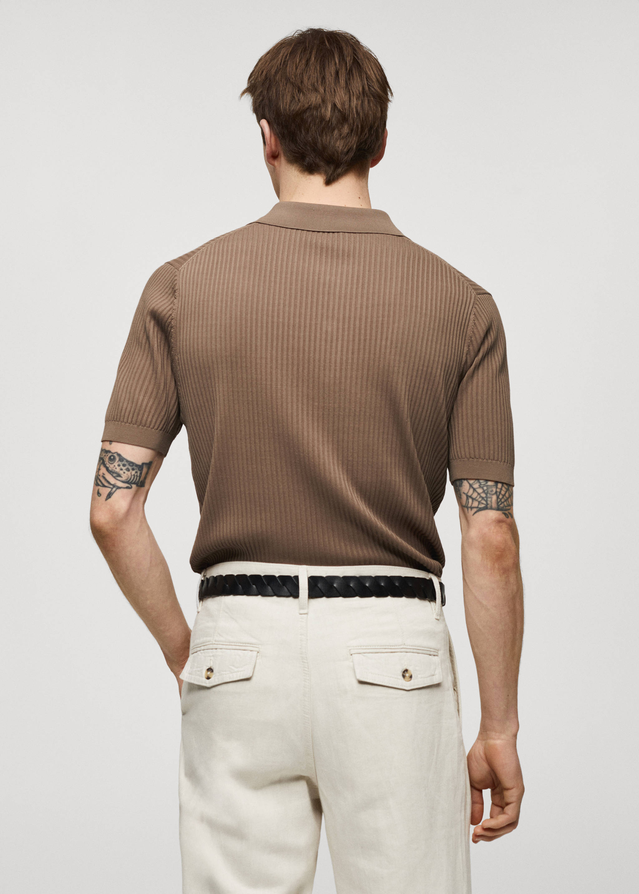 Polo maille coton - Verso de l’article