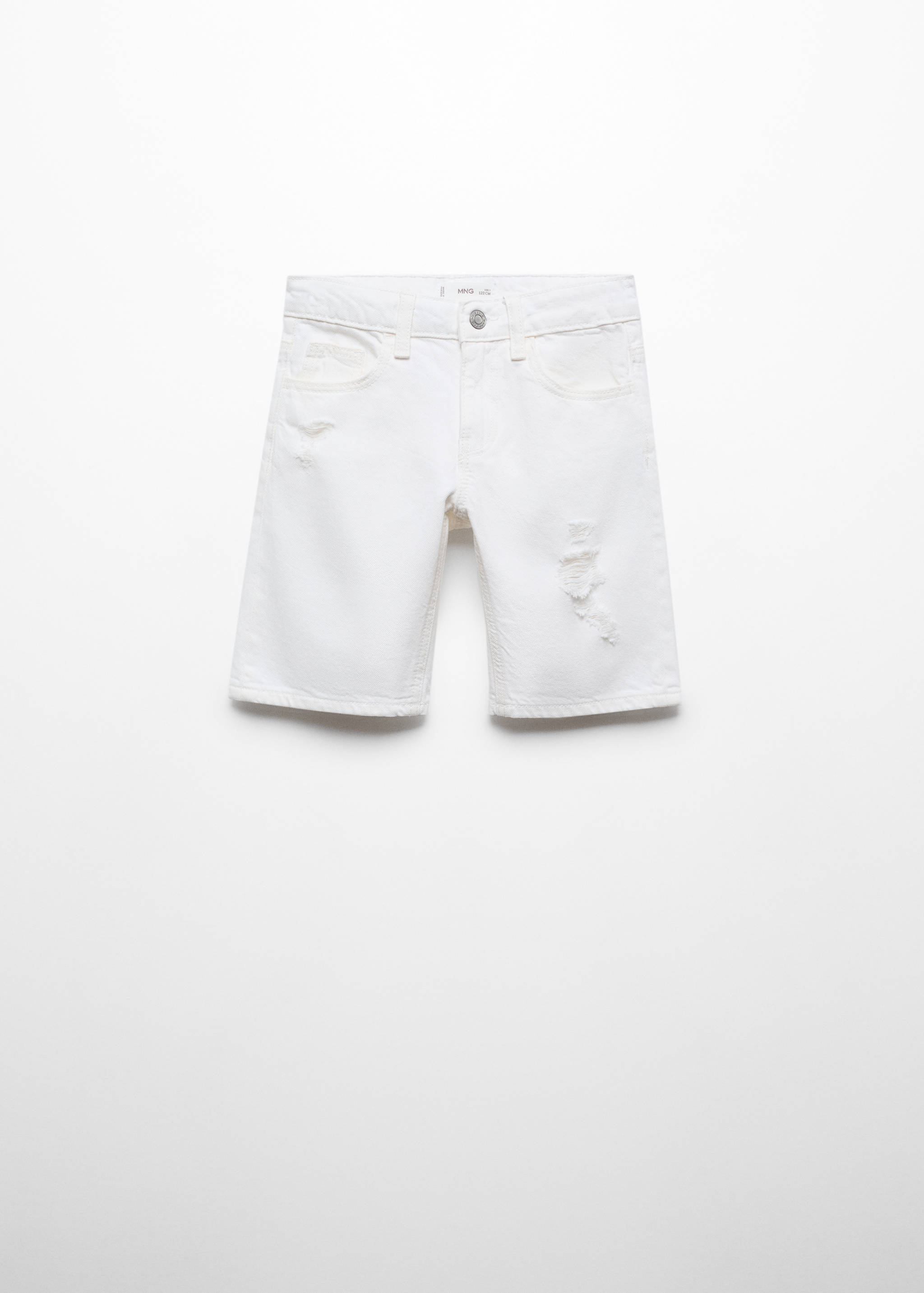 Jeansbermudas dekorativa revor - Artikel utan modell