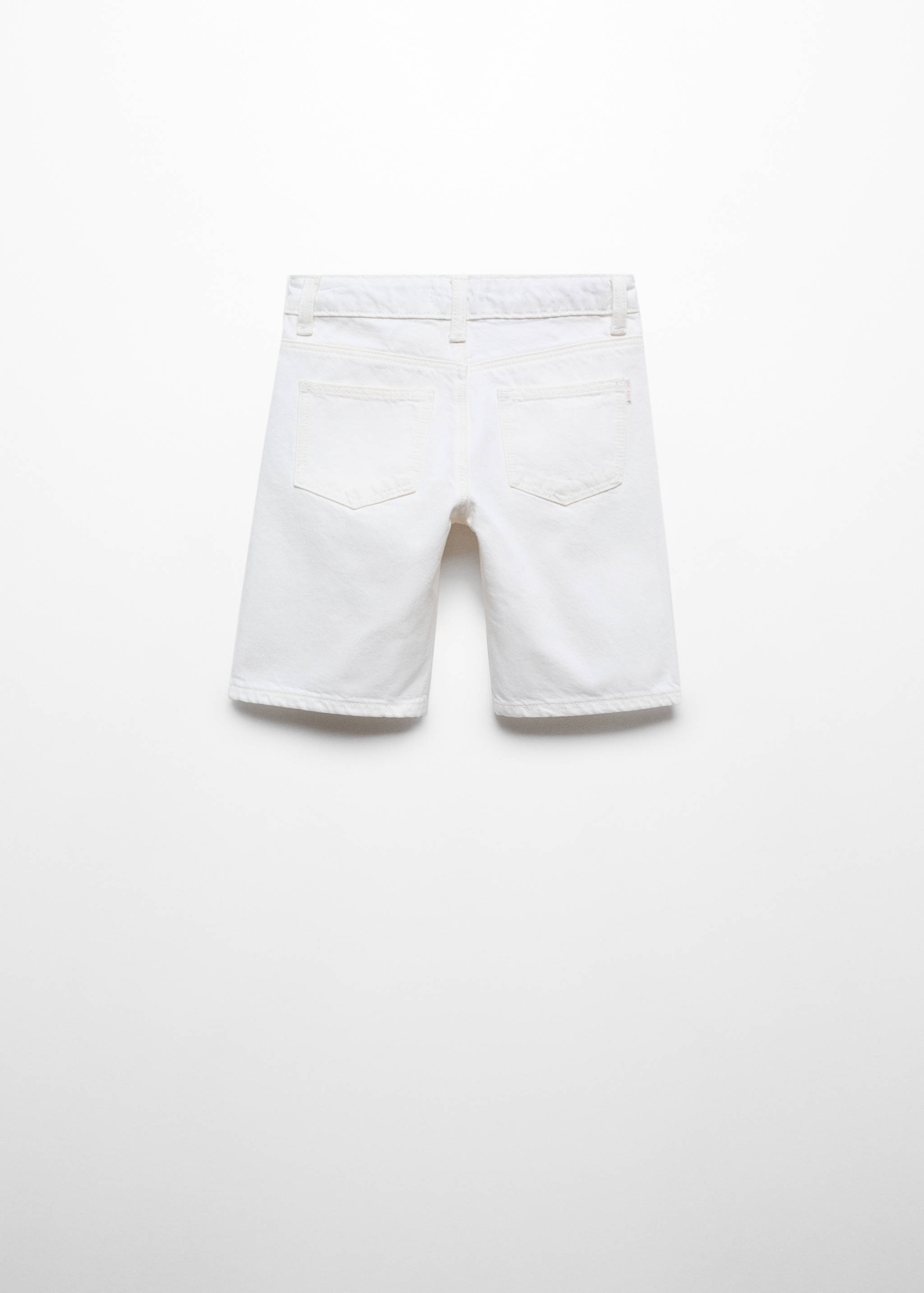 Jeansbermudas dekorativa revor - Artikelns baksida