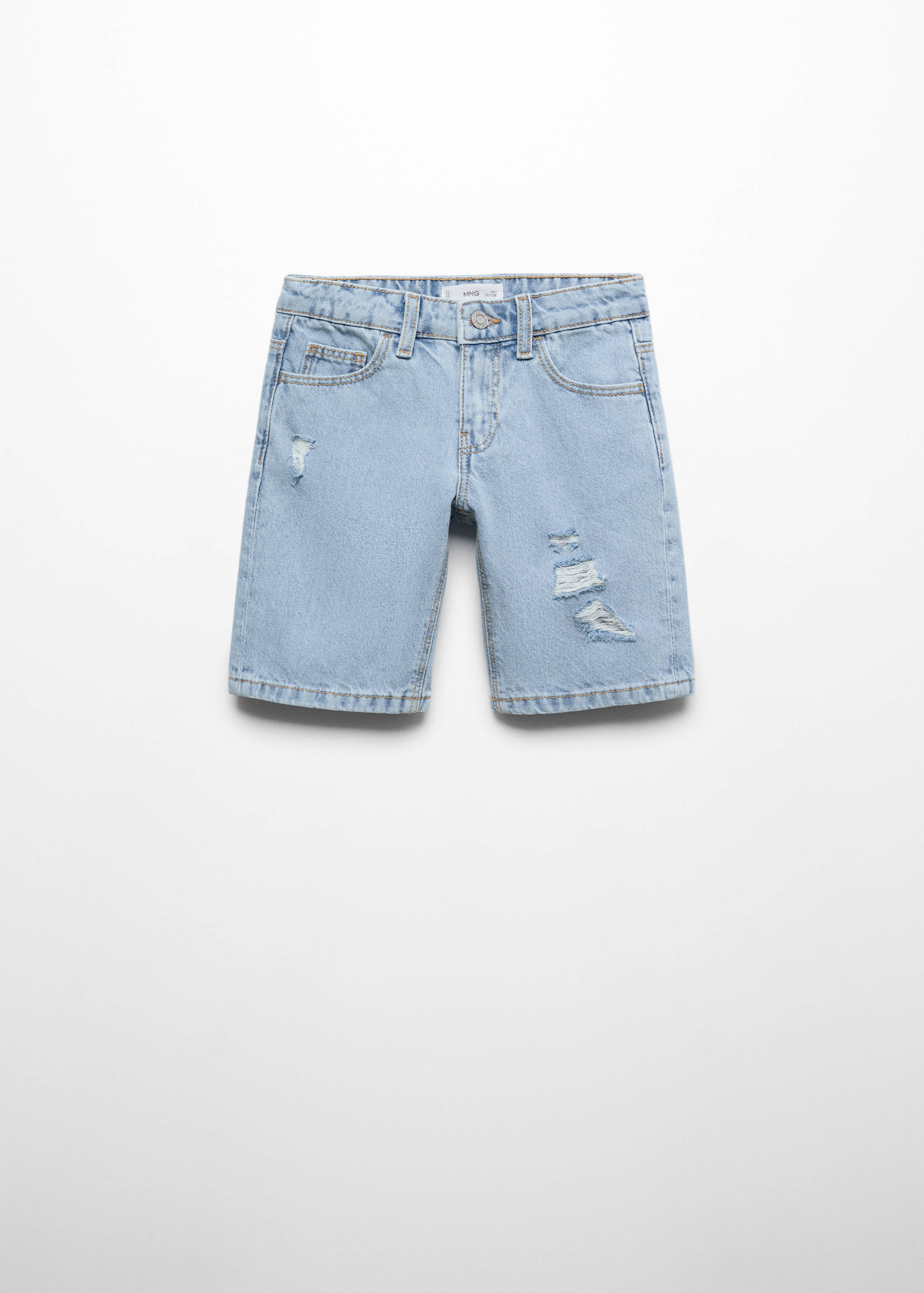 Jeansbermudas dekorativa revor - Artikel utan modell