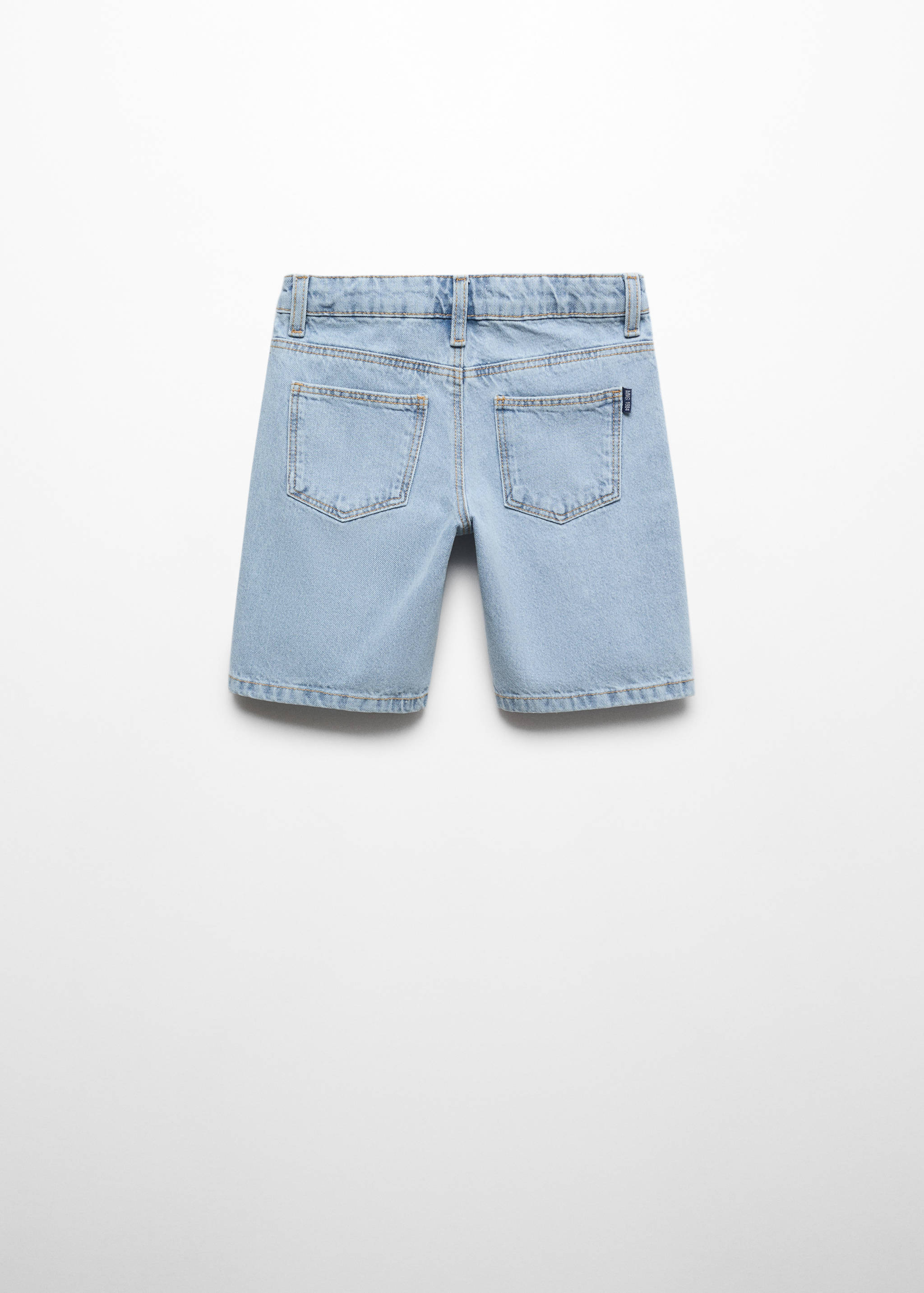 Jeansbermudas dekorativa revor - Artikelns baksida