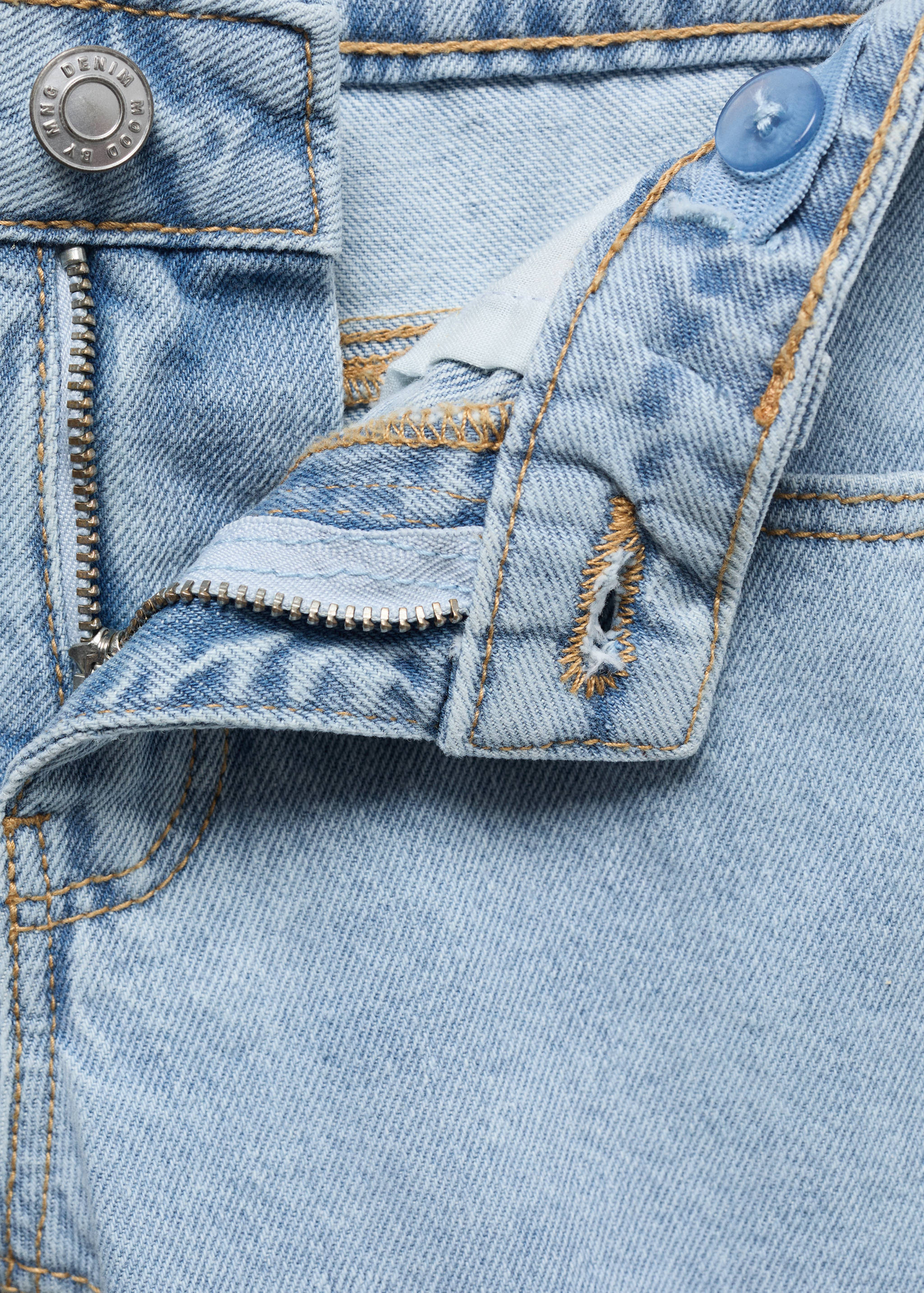 Jeansbermudas dekorativa revor - Detaljer om artikeln 8