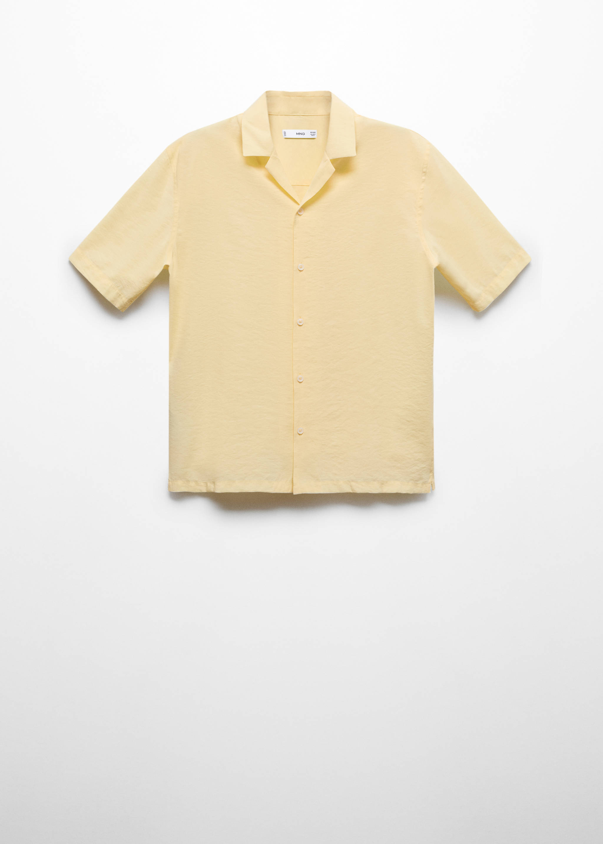 Modal shirt with bowling collar - Article without model