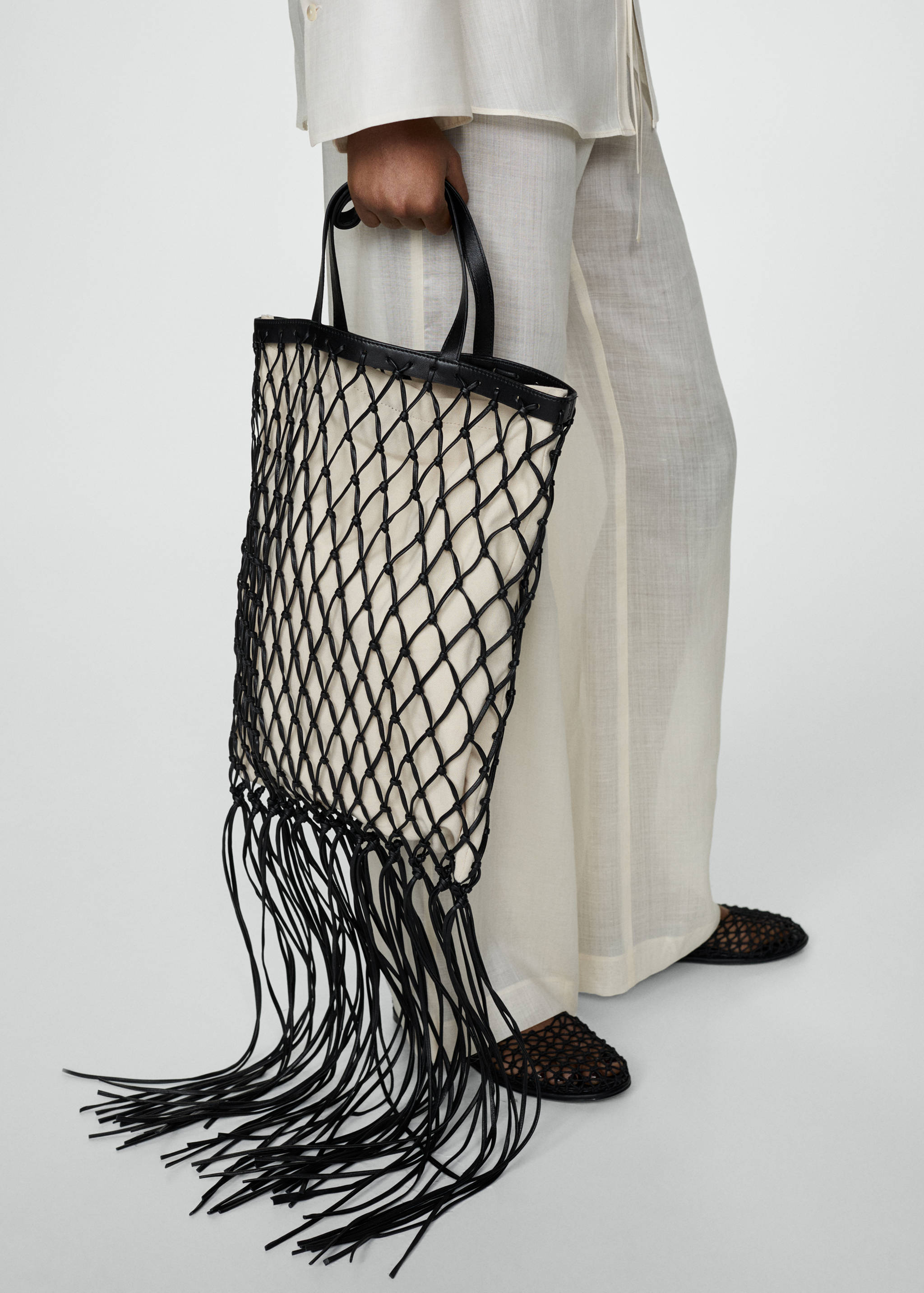 Sac shopper cuir - Détail de l'article 9