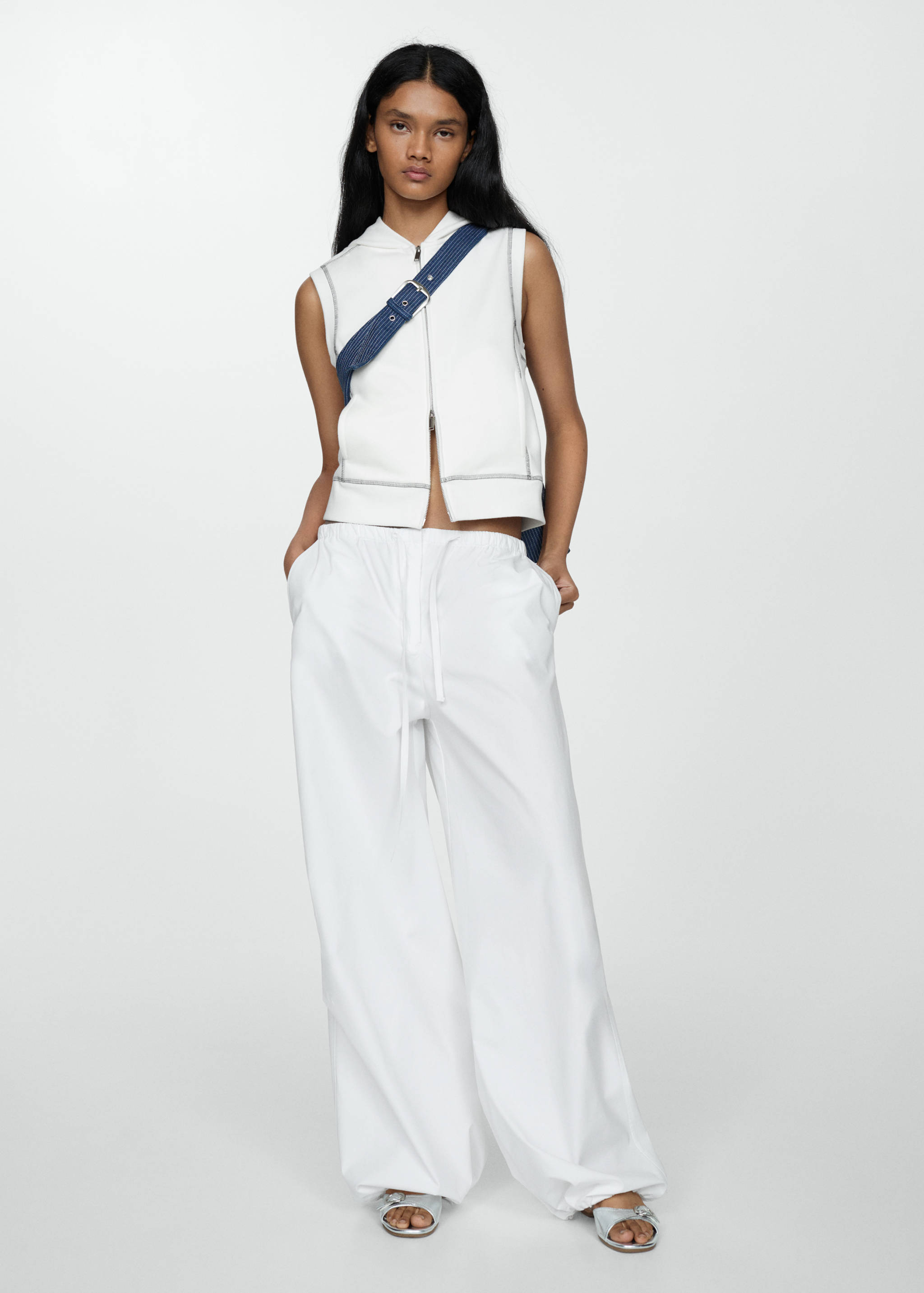 Top coutures double fermeture Éclair - Plan général