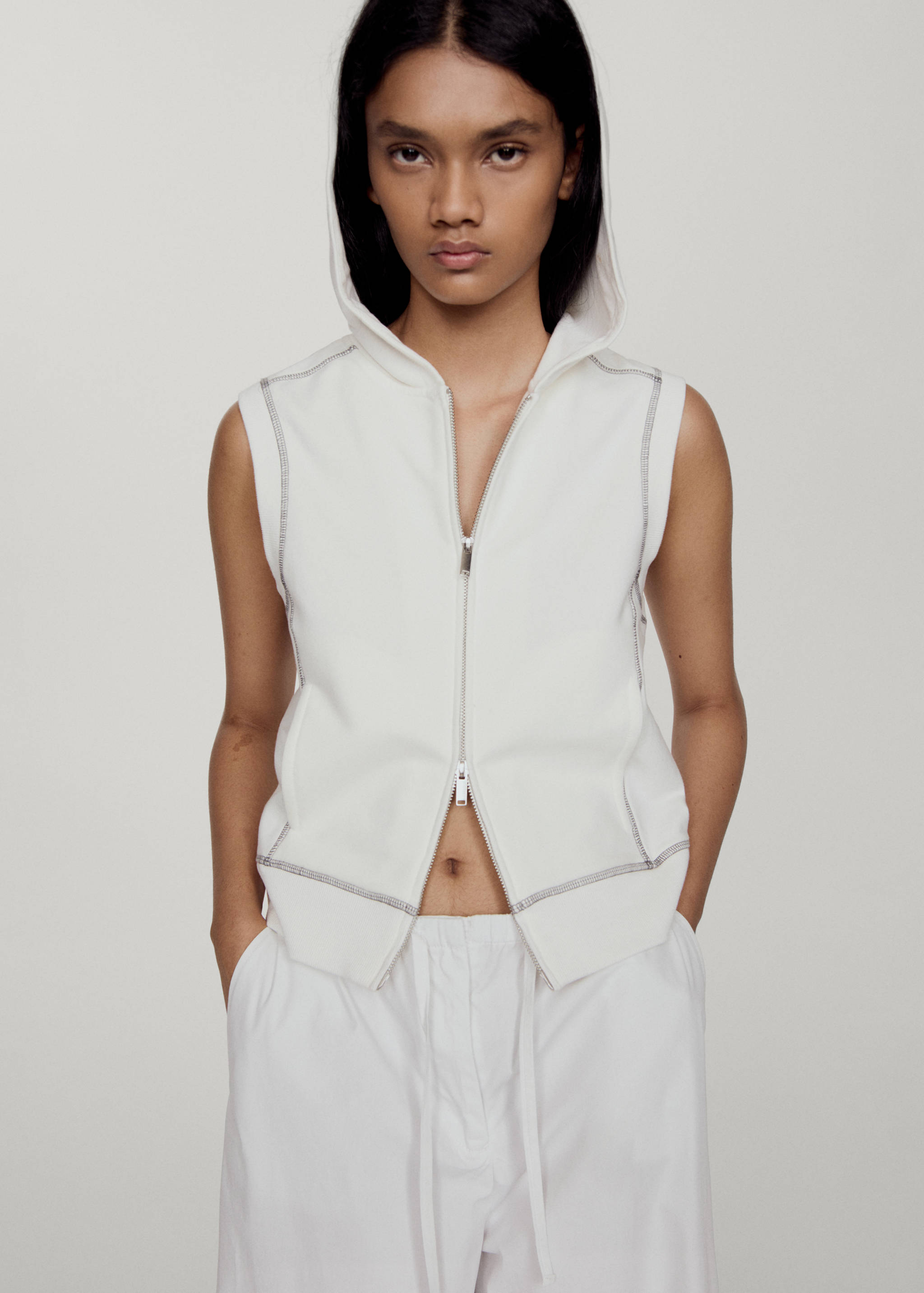 Top coutures double fermeture Éclair - Détail de l'article 7