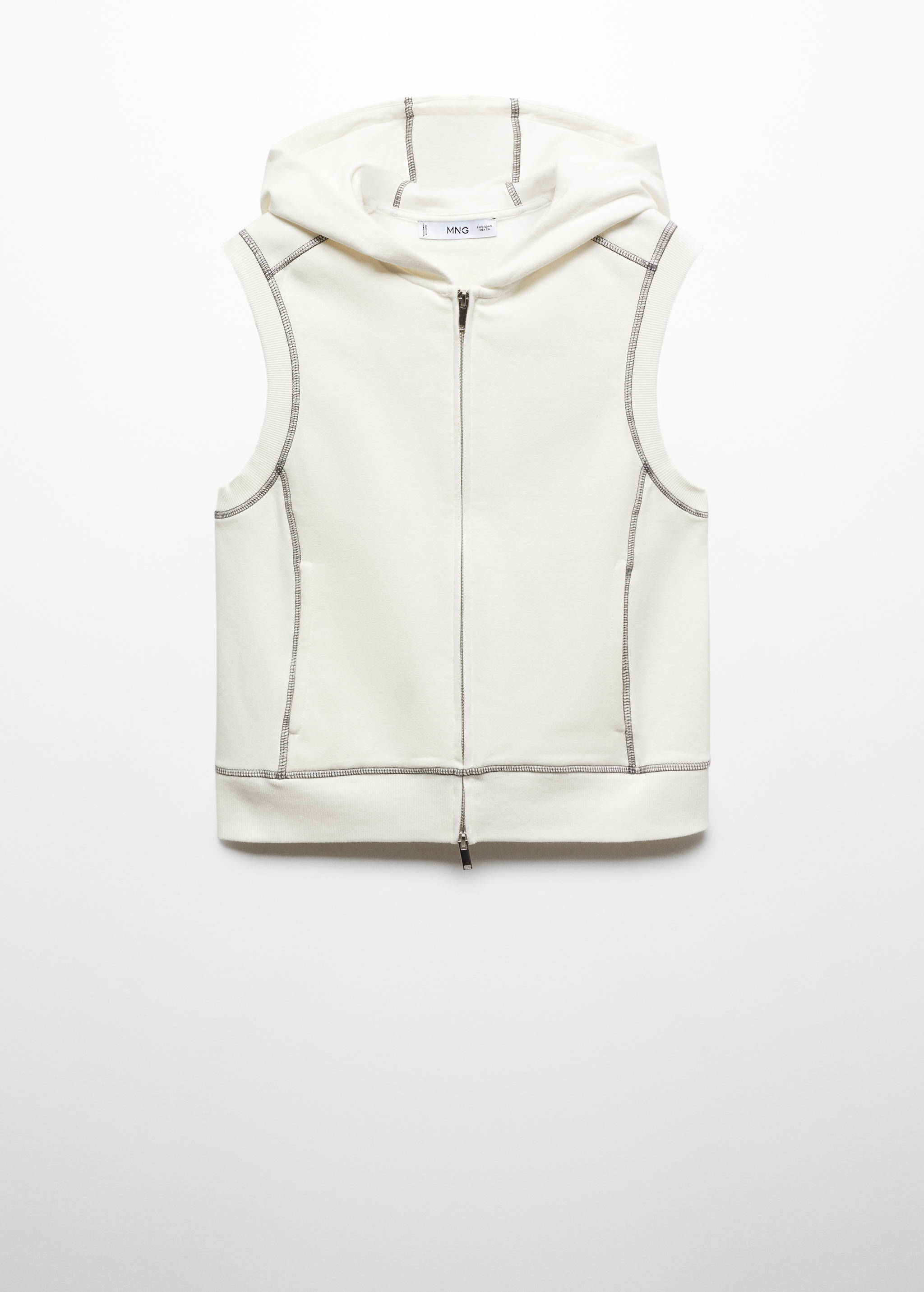 Top coutures double fermeture Éclair - Article sans modèle