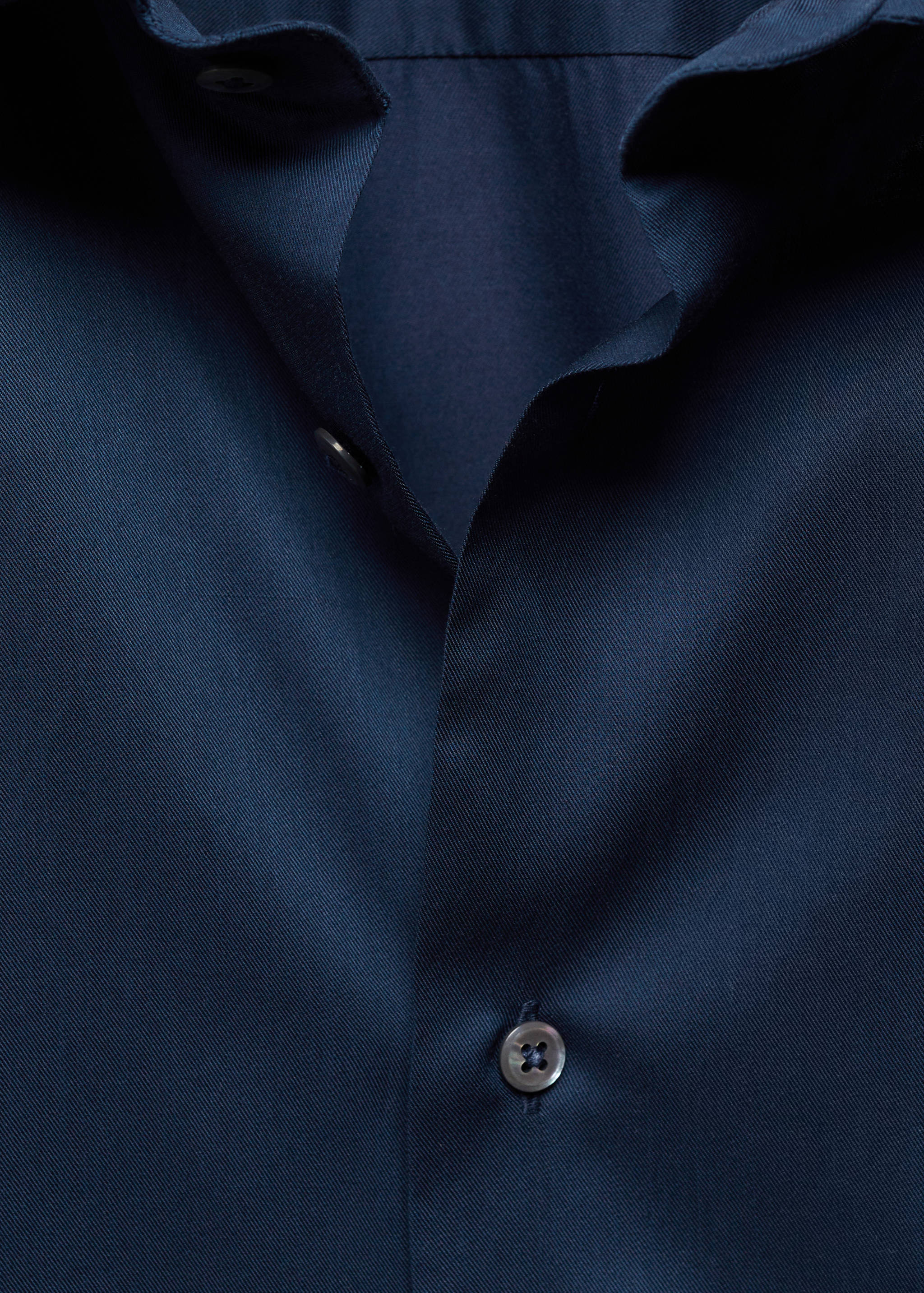 Slim-fit Tencel cotton shirt - Details of the article 8