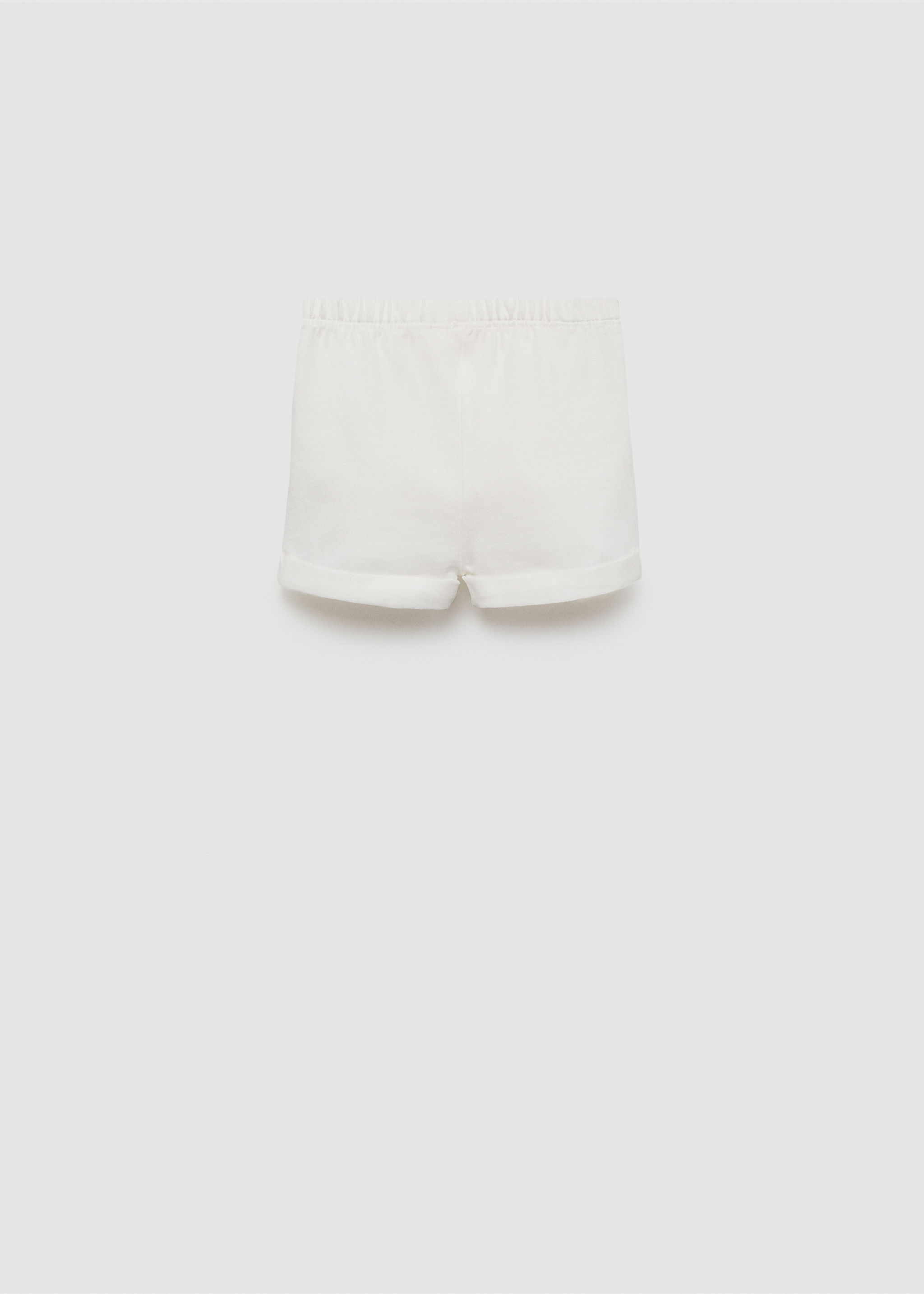 Katoenen shorts met knopen - Achterkant van het artikel