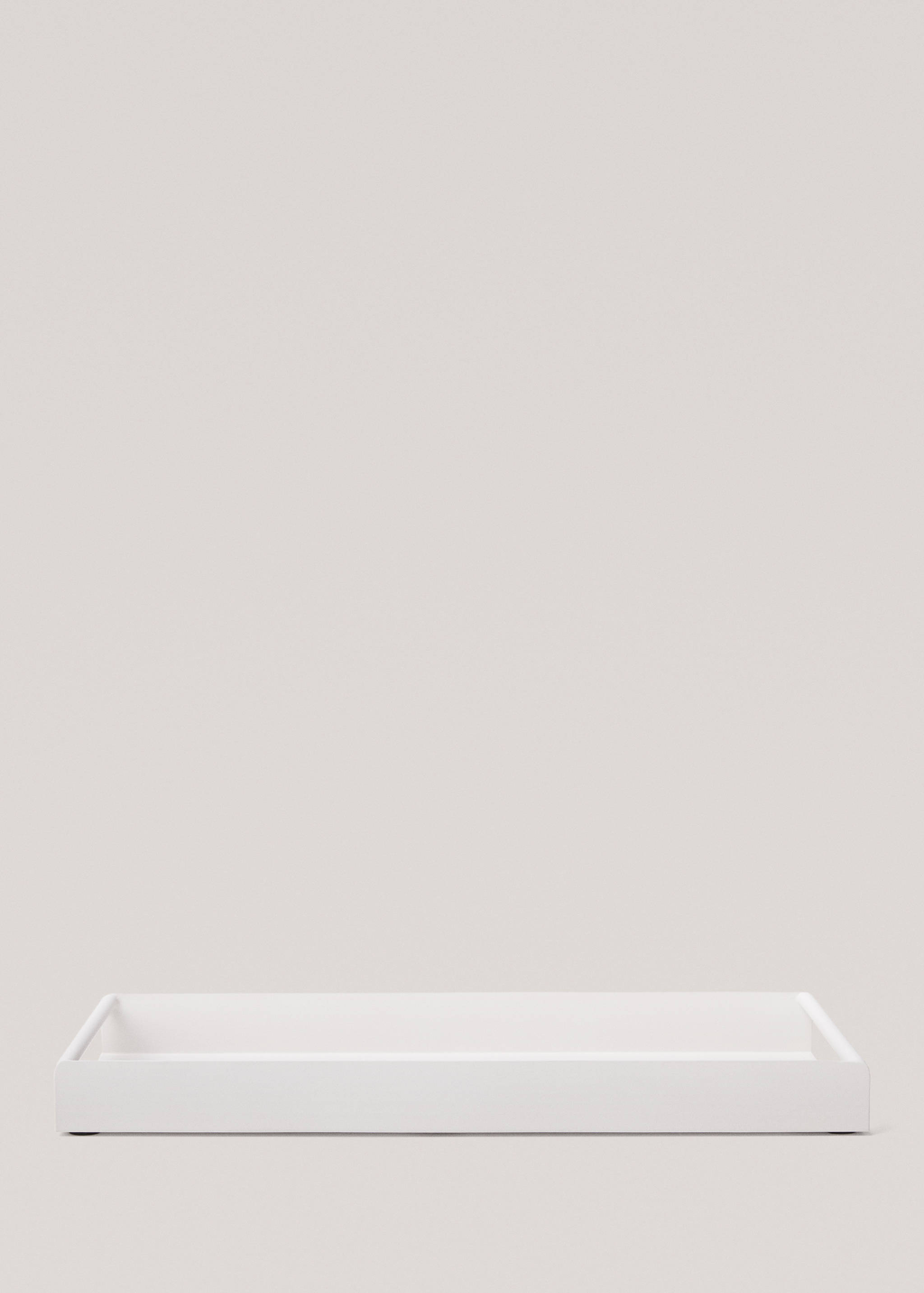 Rectangular metal tray 46x20cm - Article without model