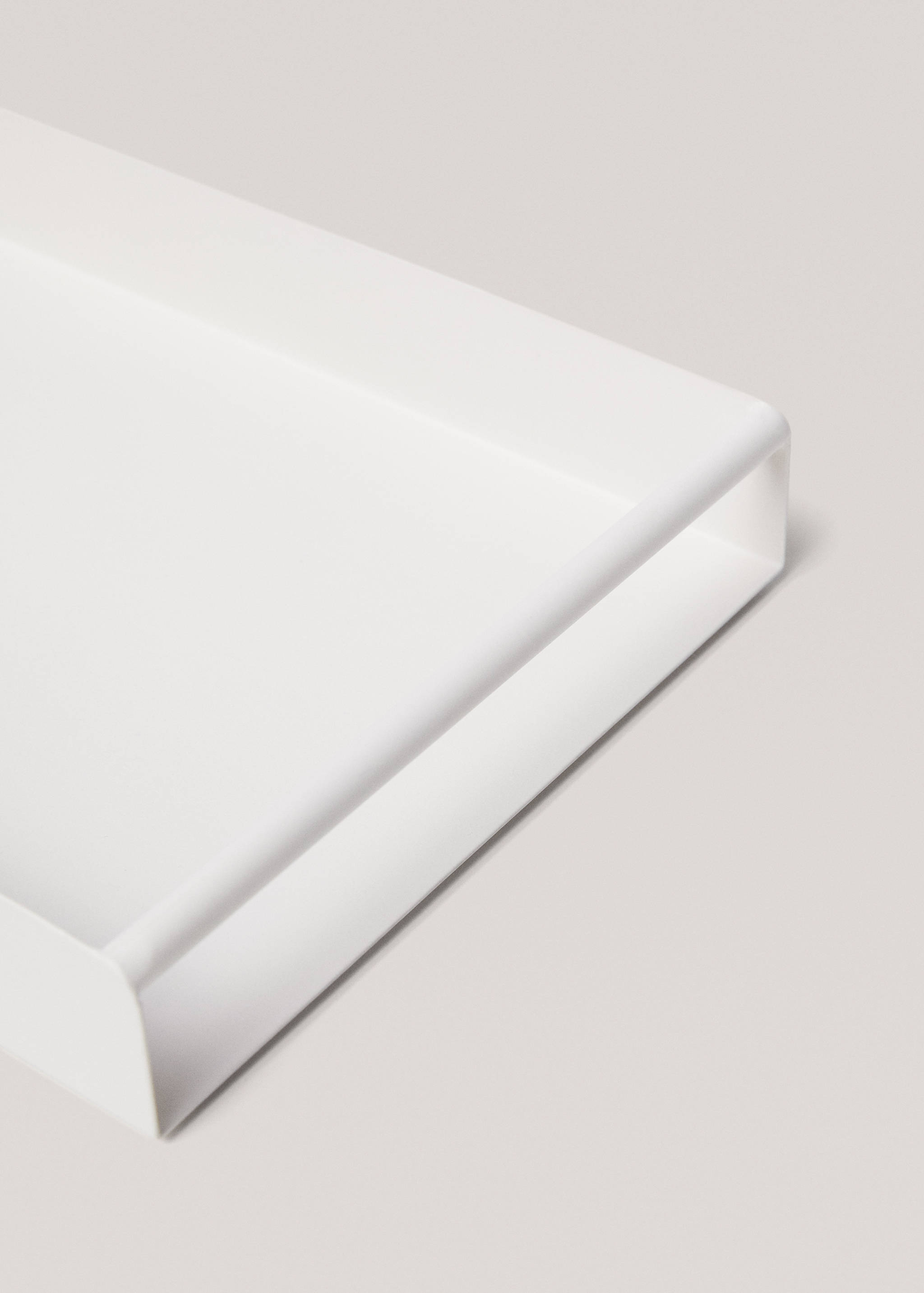 Rectangular metal tray 46x20cm - Details of the article 2