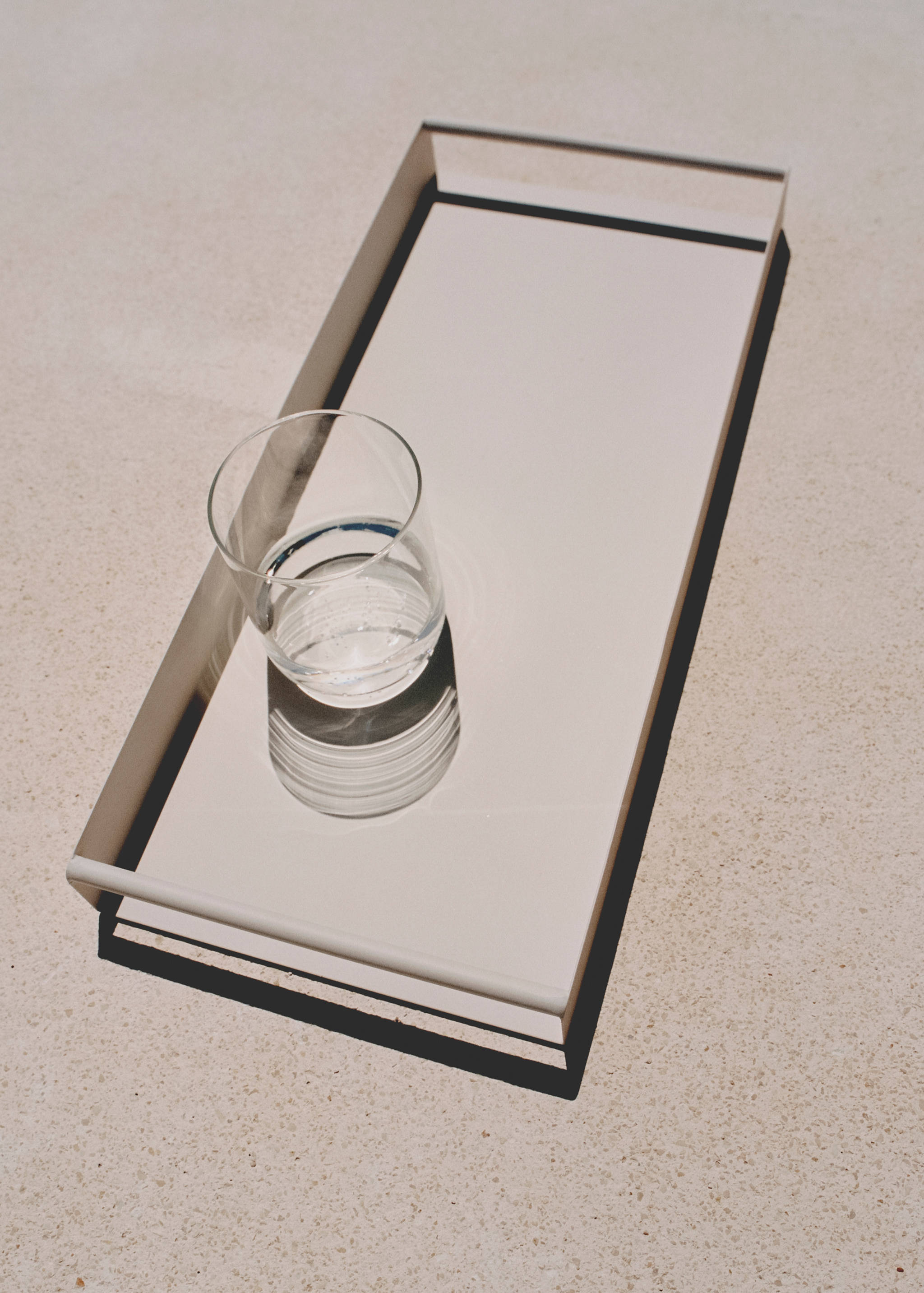 Rectangular metal tray 46x20cm - Details of the article 6