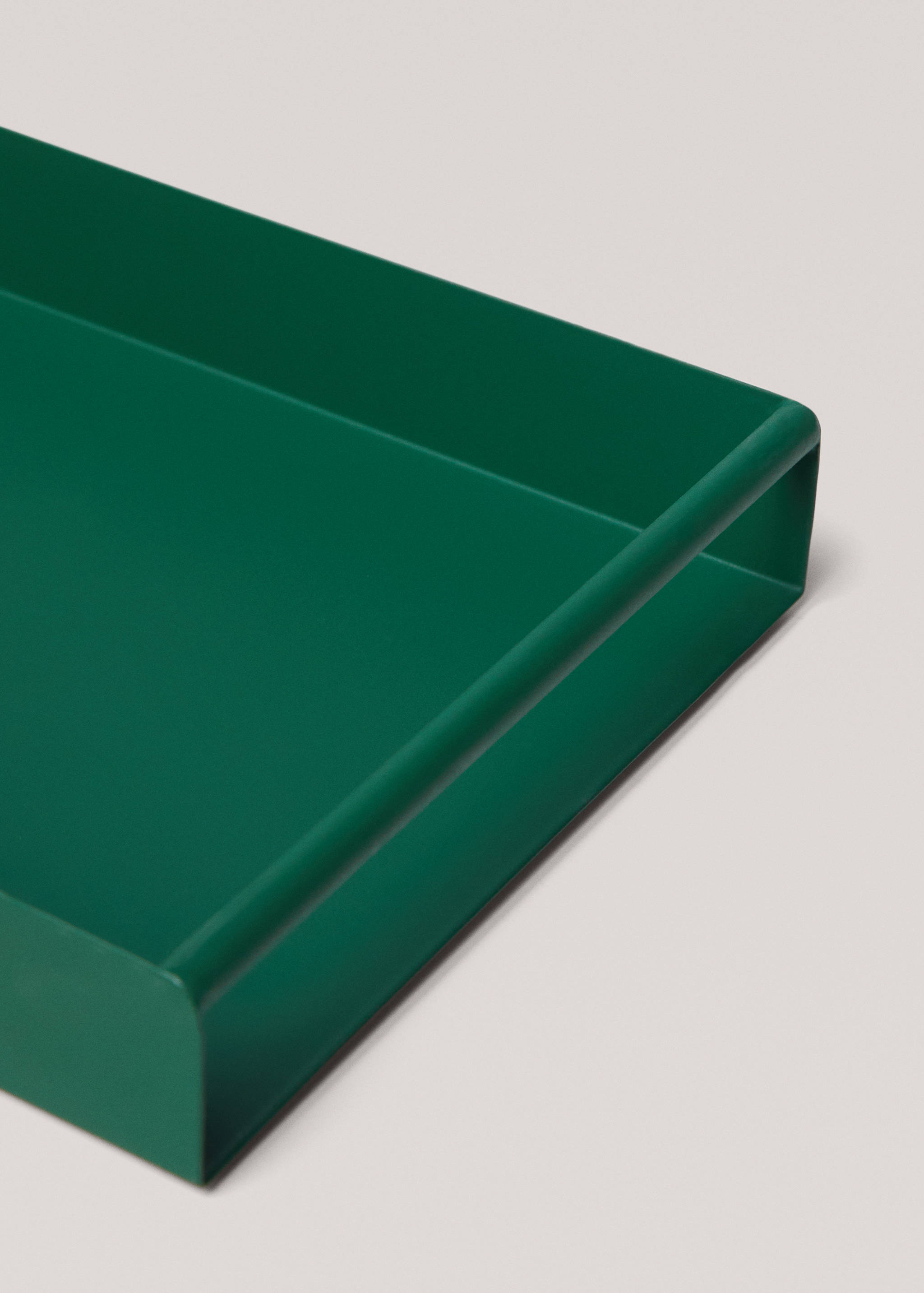 Rectangular metal tray 46x20cm - Details of the article 2