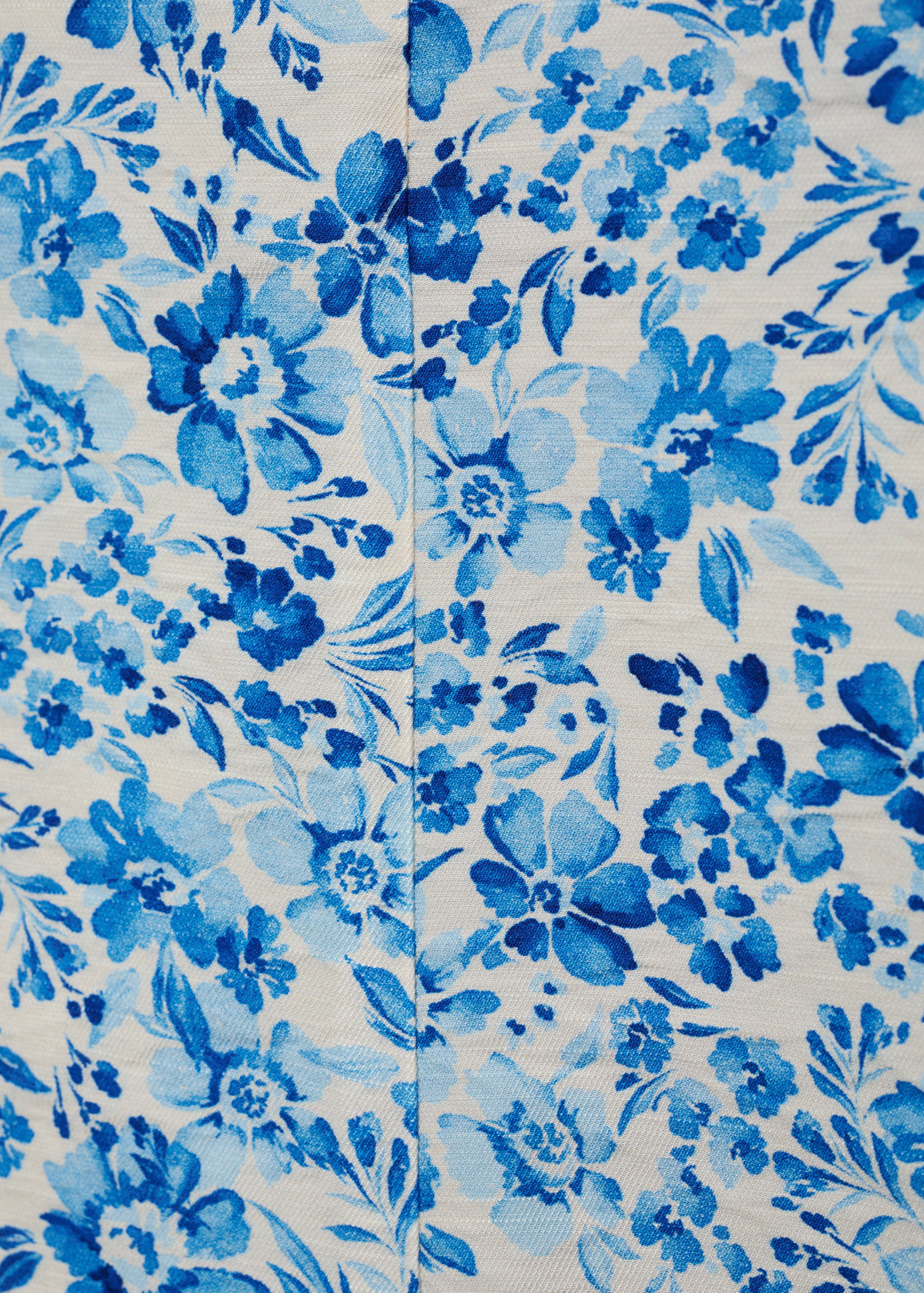 Floral-print straight-fit shorts - Details of the article 8