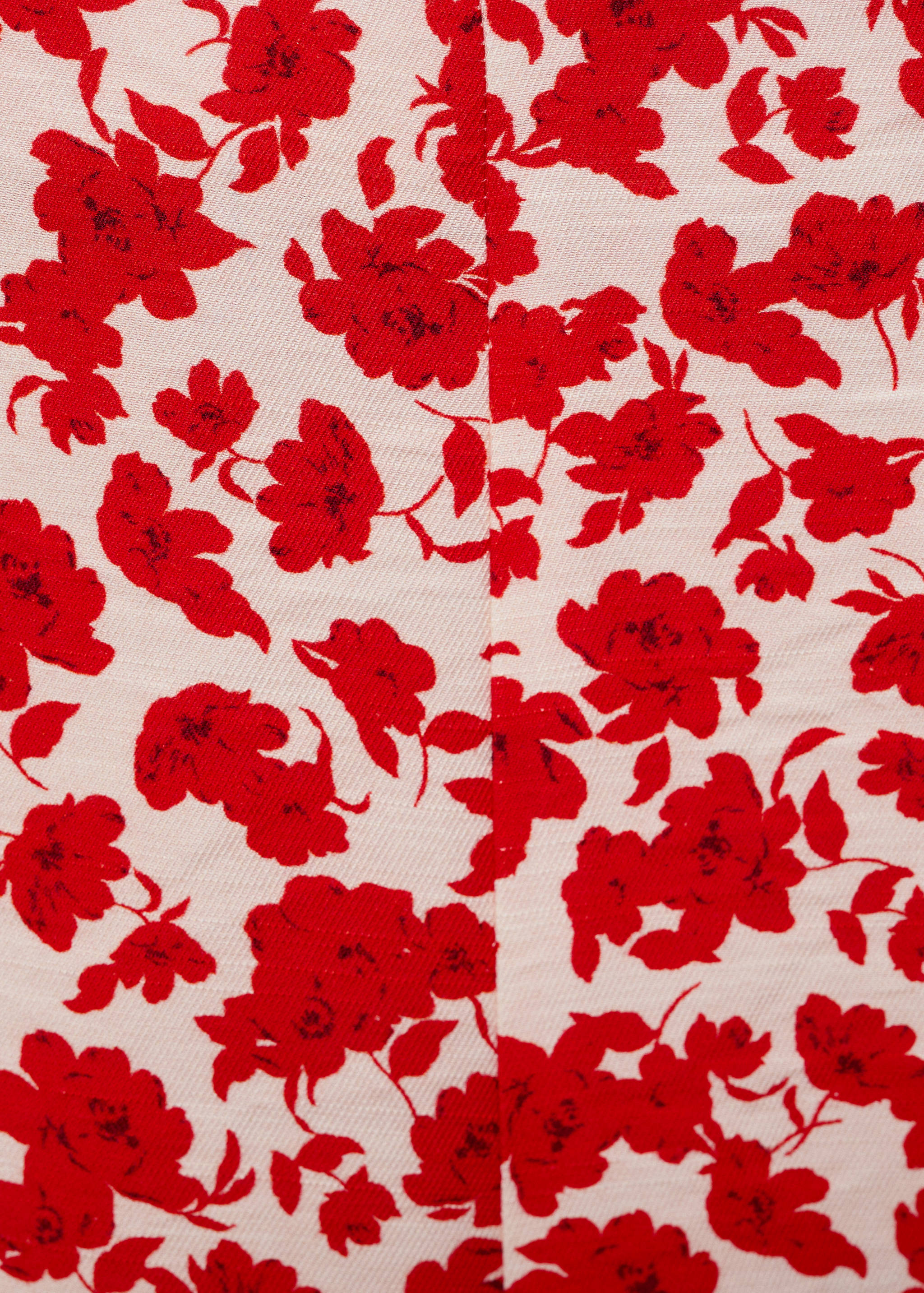 Shorts rectos estampado floral - Detalle del artículo 8