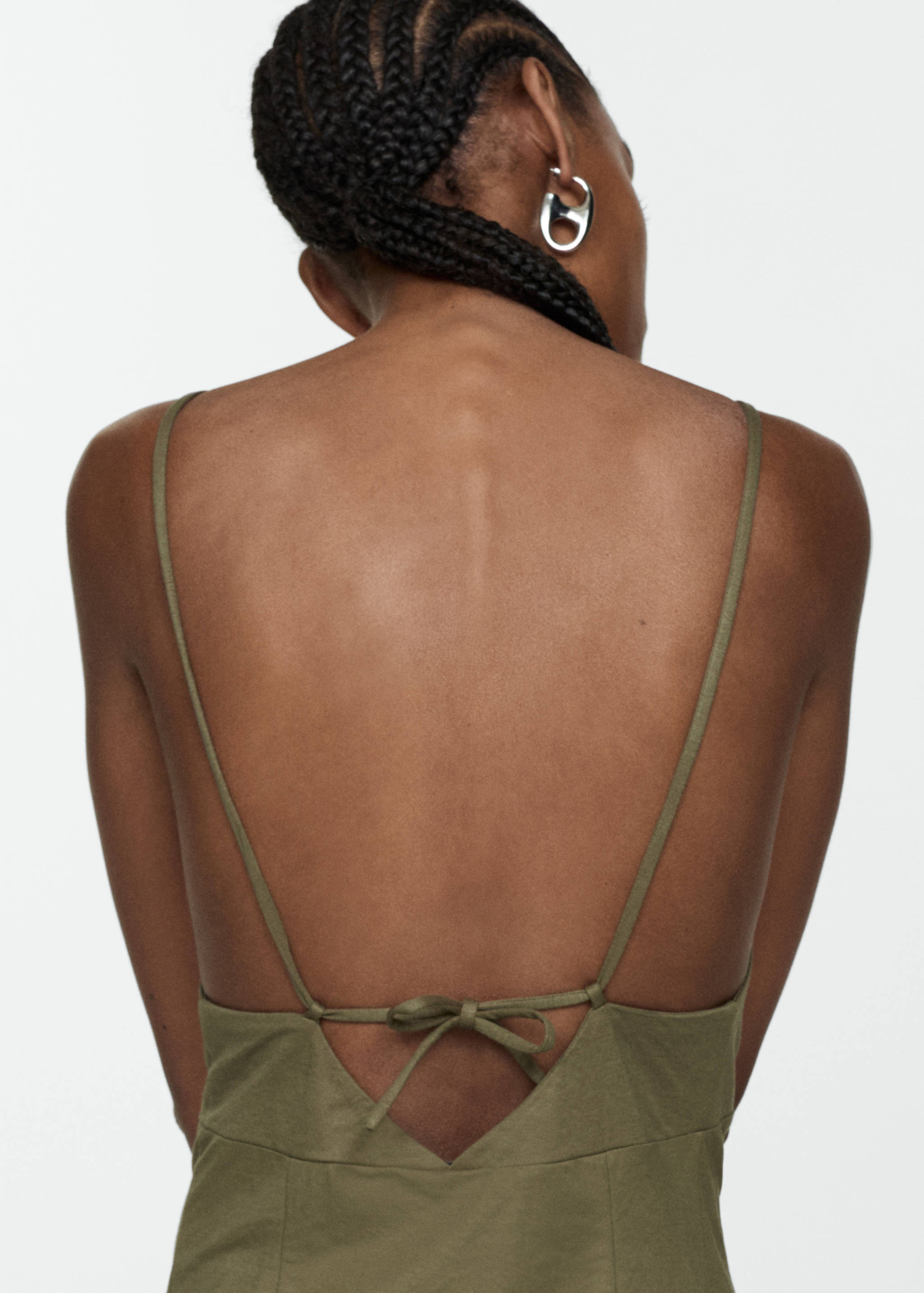 Long dress with straps - Details of the article 1