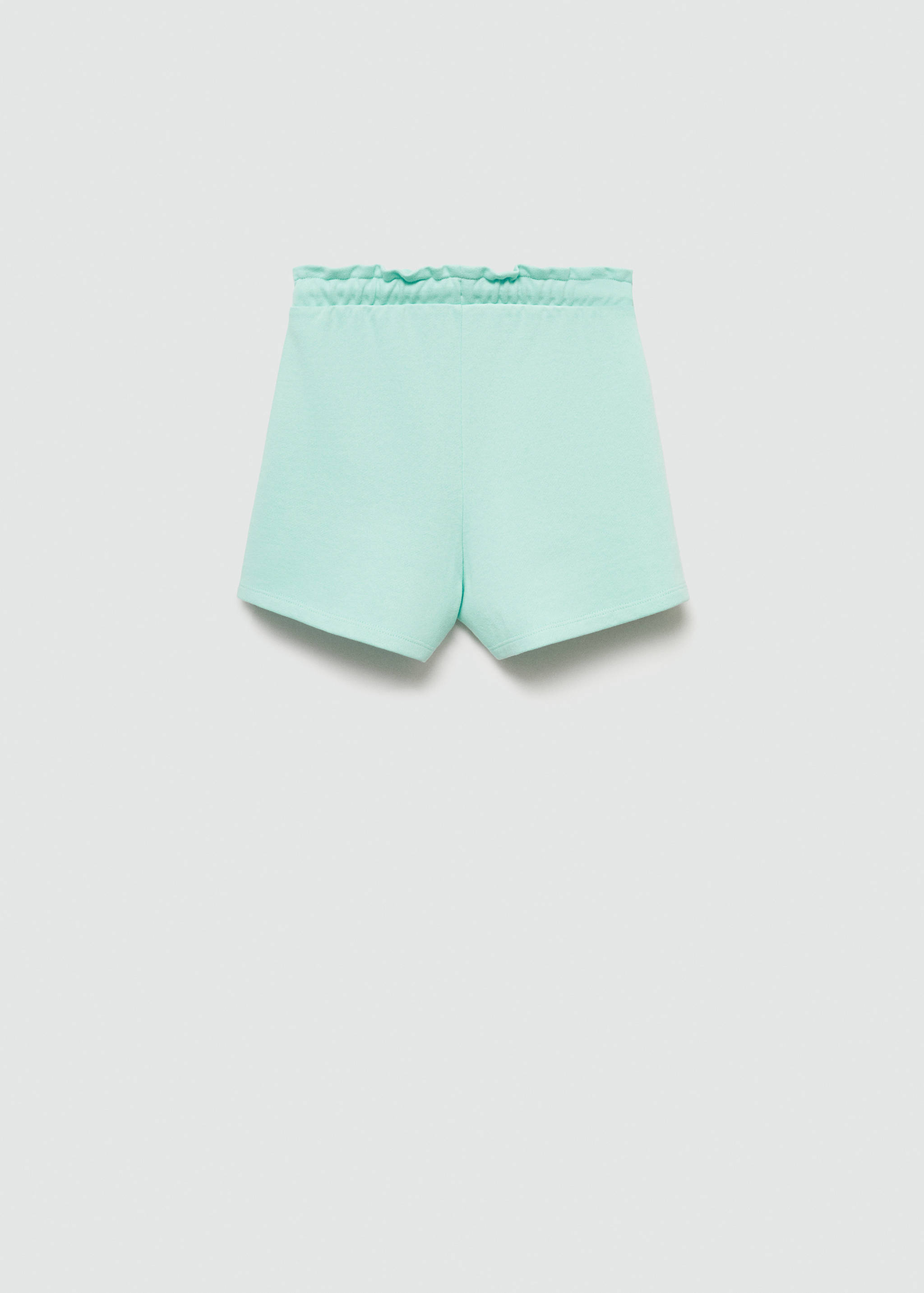 Short coton taille élastique - Verso de l’article