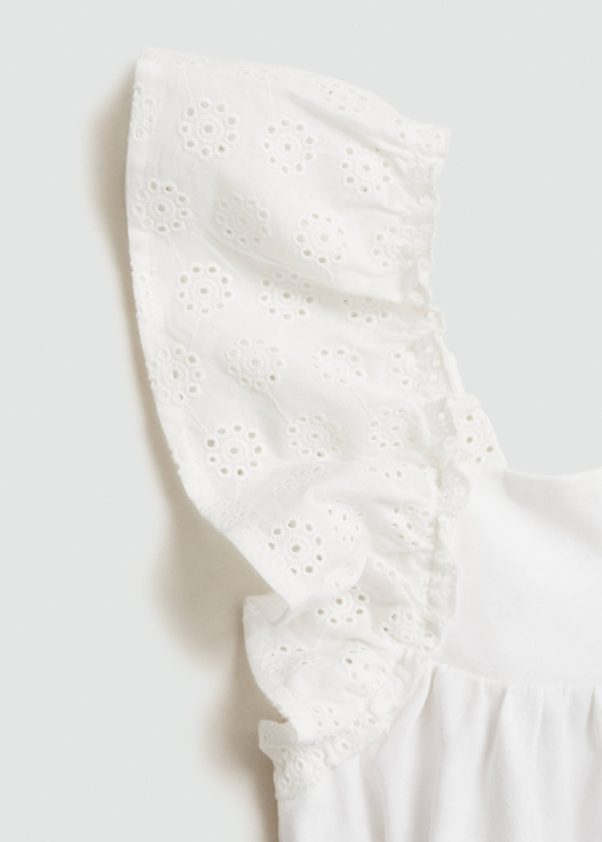 Broderie anglaise Ruffled dress - Details of the article 8