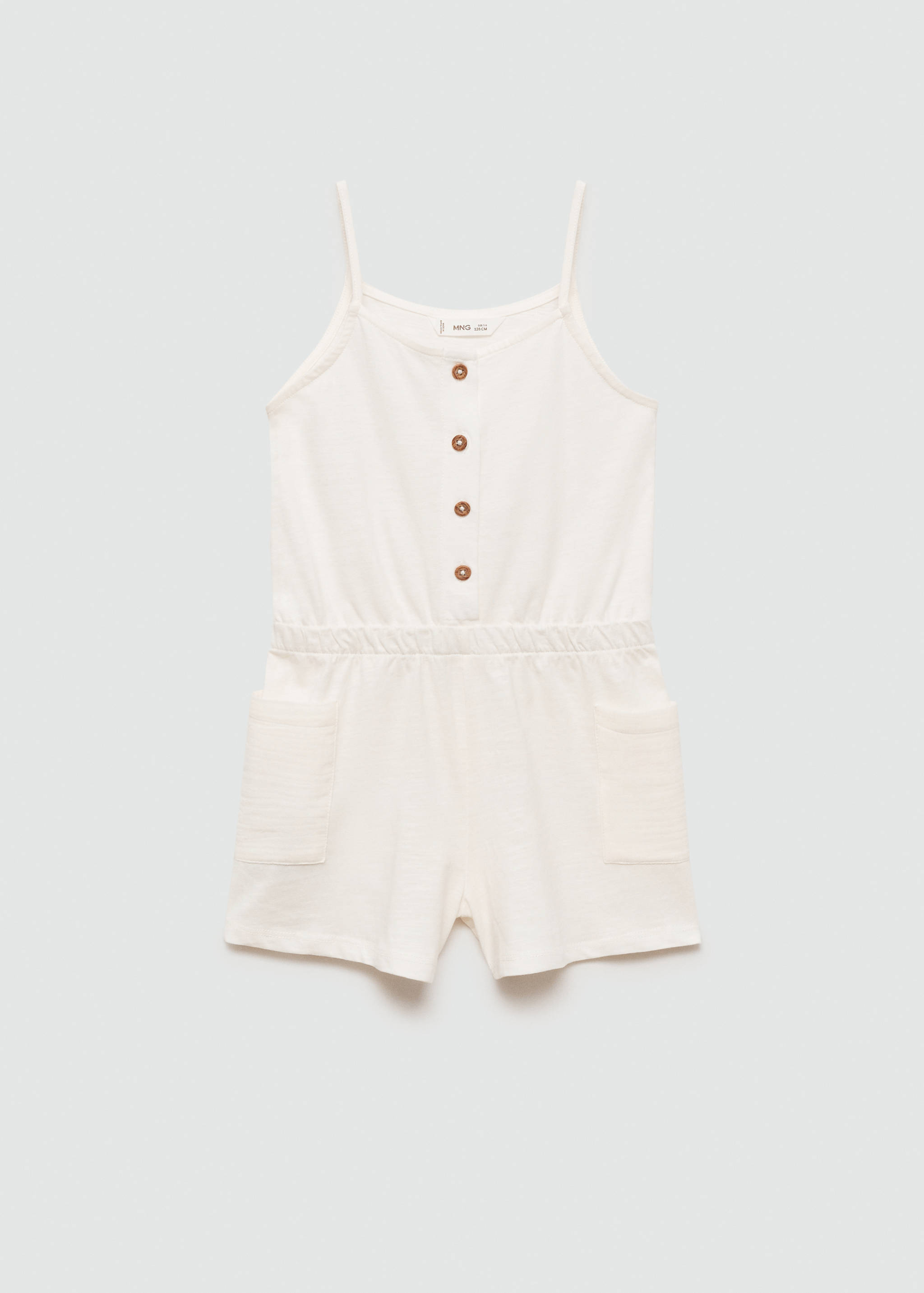 Kurzer Baumwoll-Jumpsuit - Artikel ohne Model